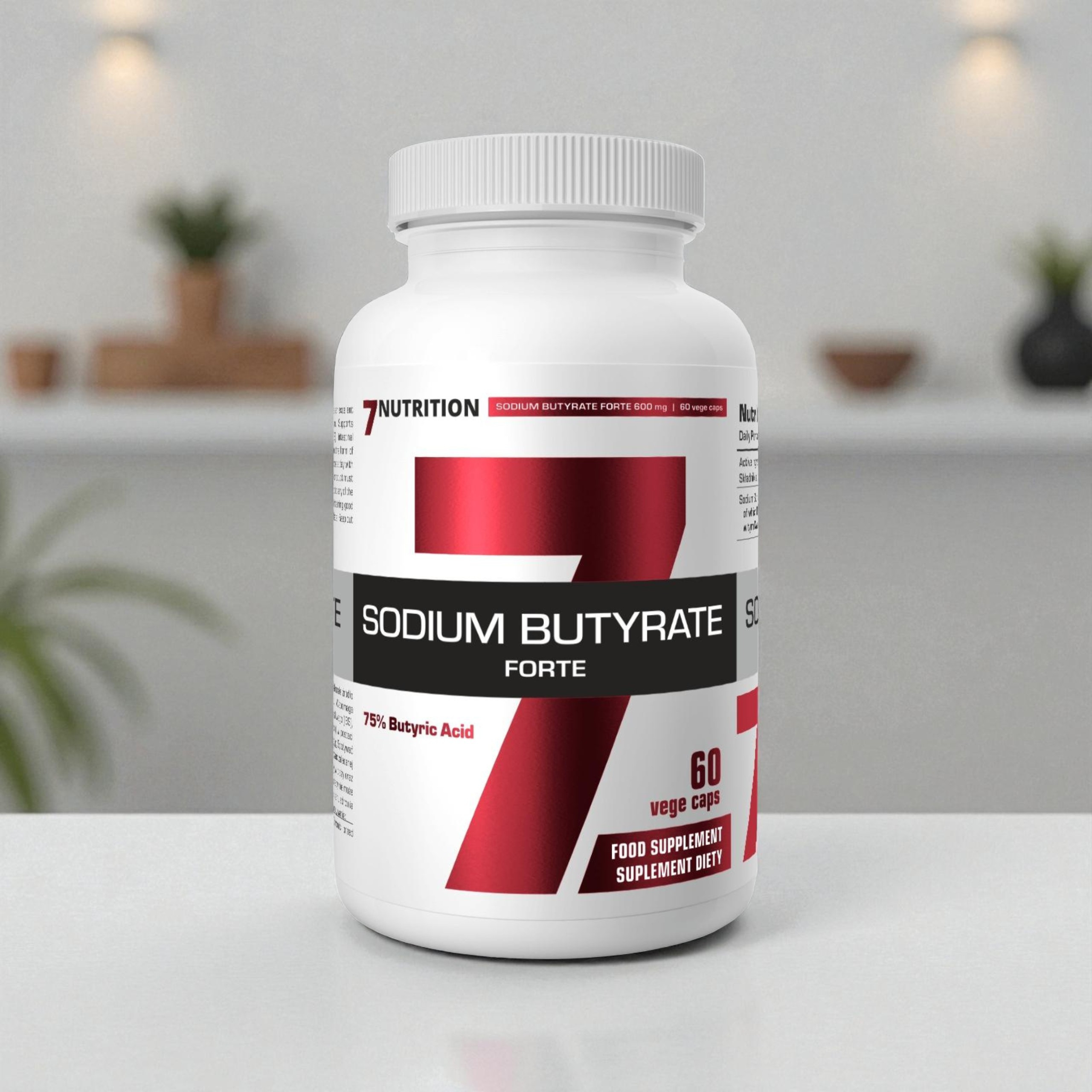 7 NUTRITION - Sodium Butyrate Forte - 43g - gélules végétales