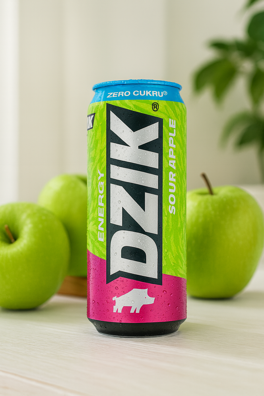 DZIK - Dzik Energy - 500ml - Pomme Acide