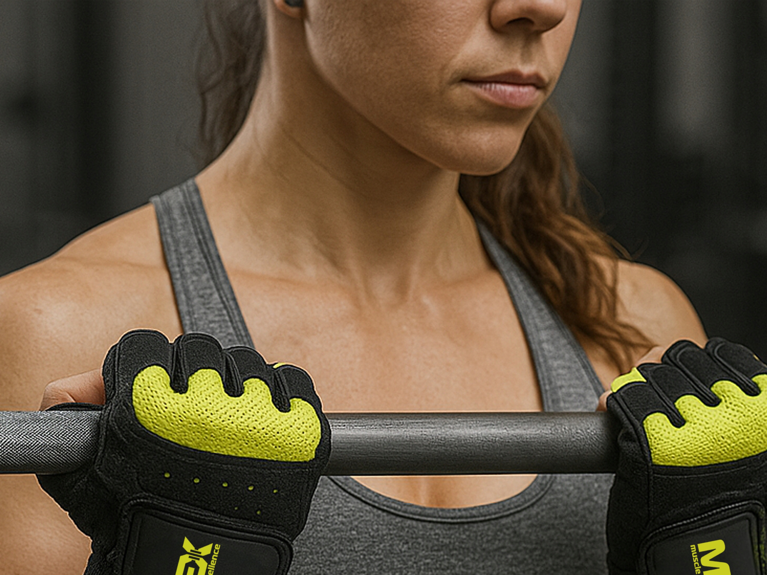 MEX W‑FIT Rękawice Damskie – Green