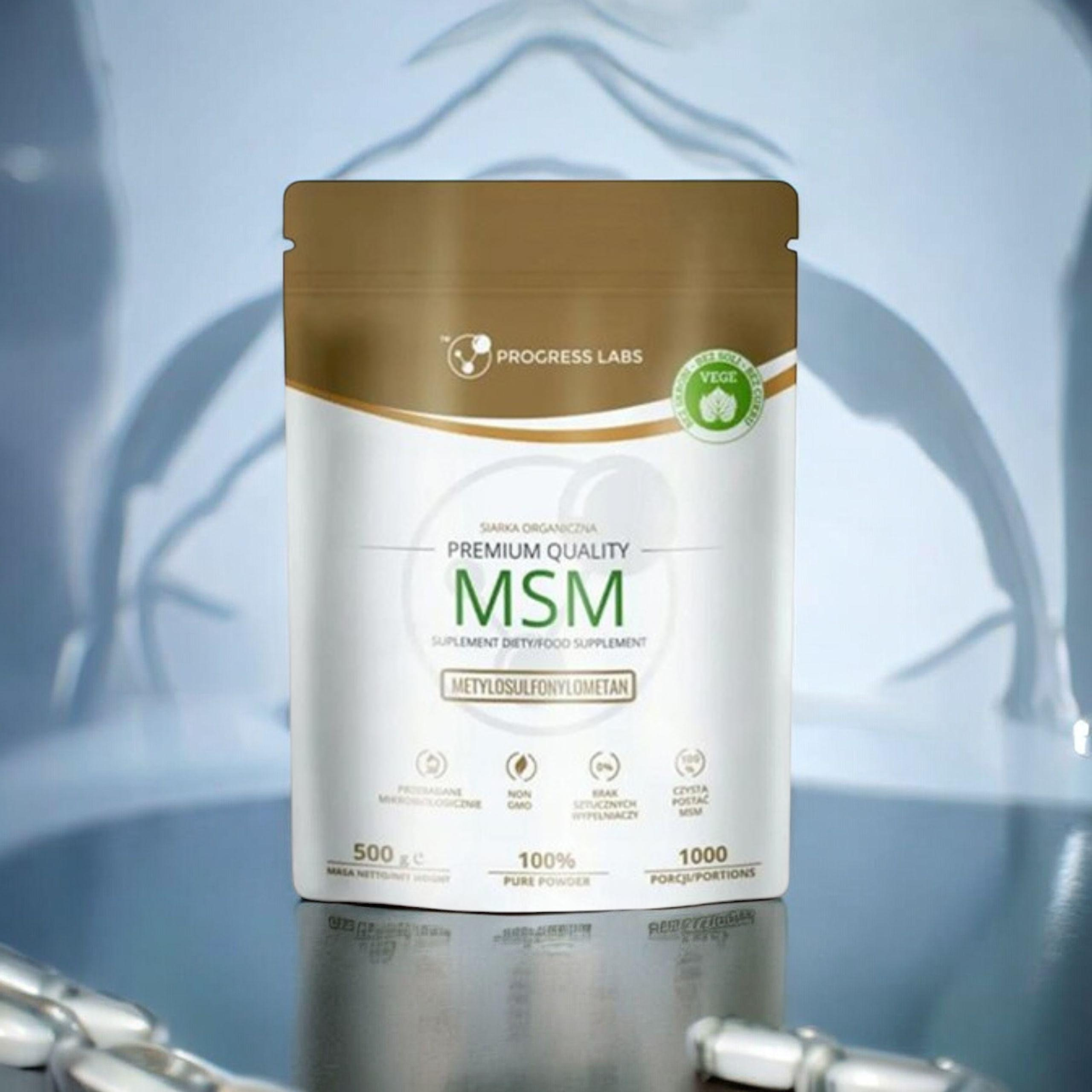 PROGRESS LABS MSM (Soufre Organique) - 500g
