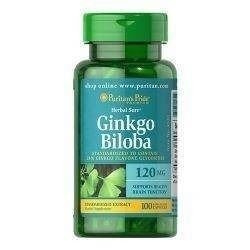 Puritan's Pride Ginkgo Biloba 120mg - 100caps