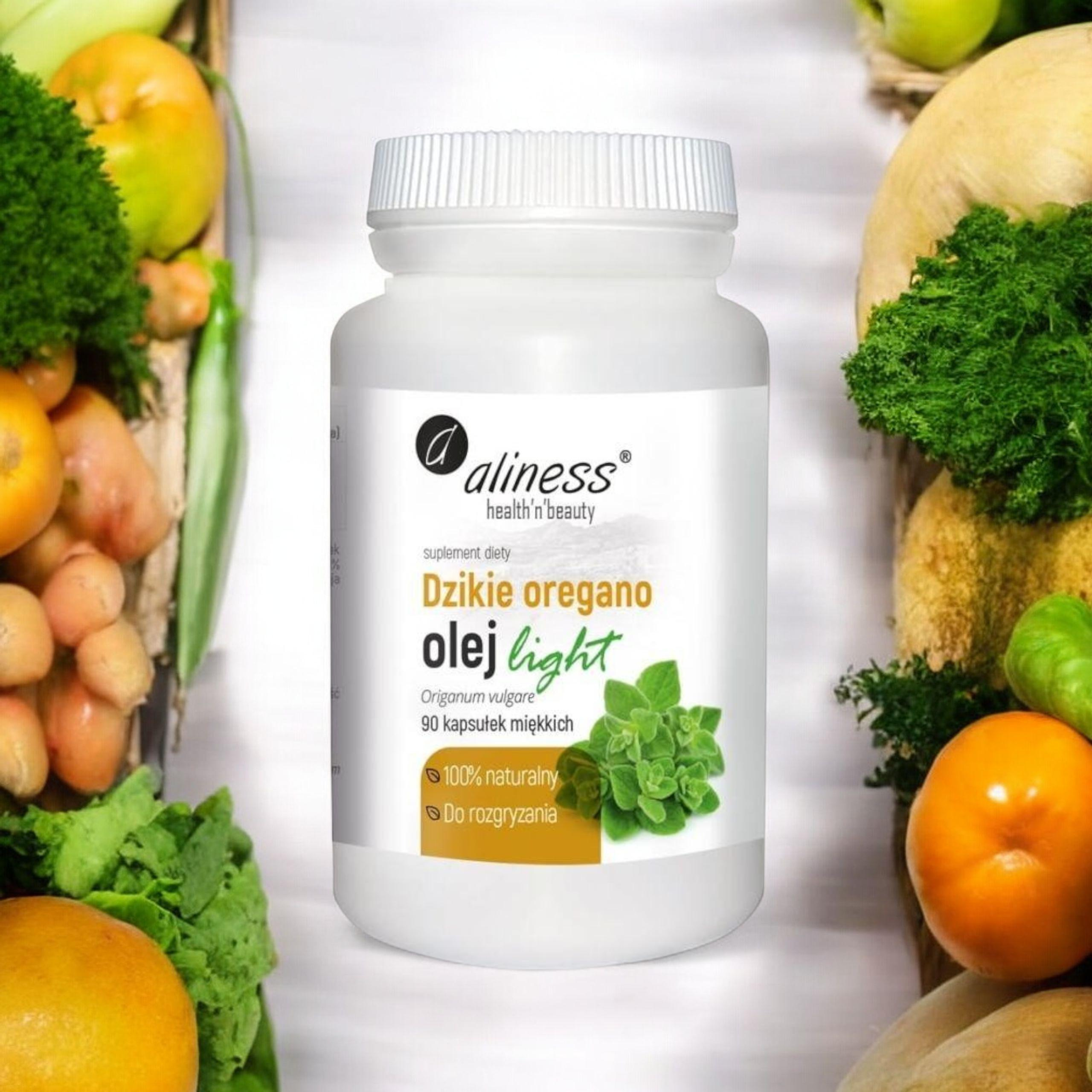 ALINESS - Huile d’origan sauvage Light 100% naturelle - 90 gélules