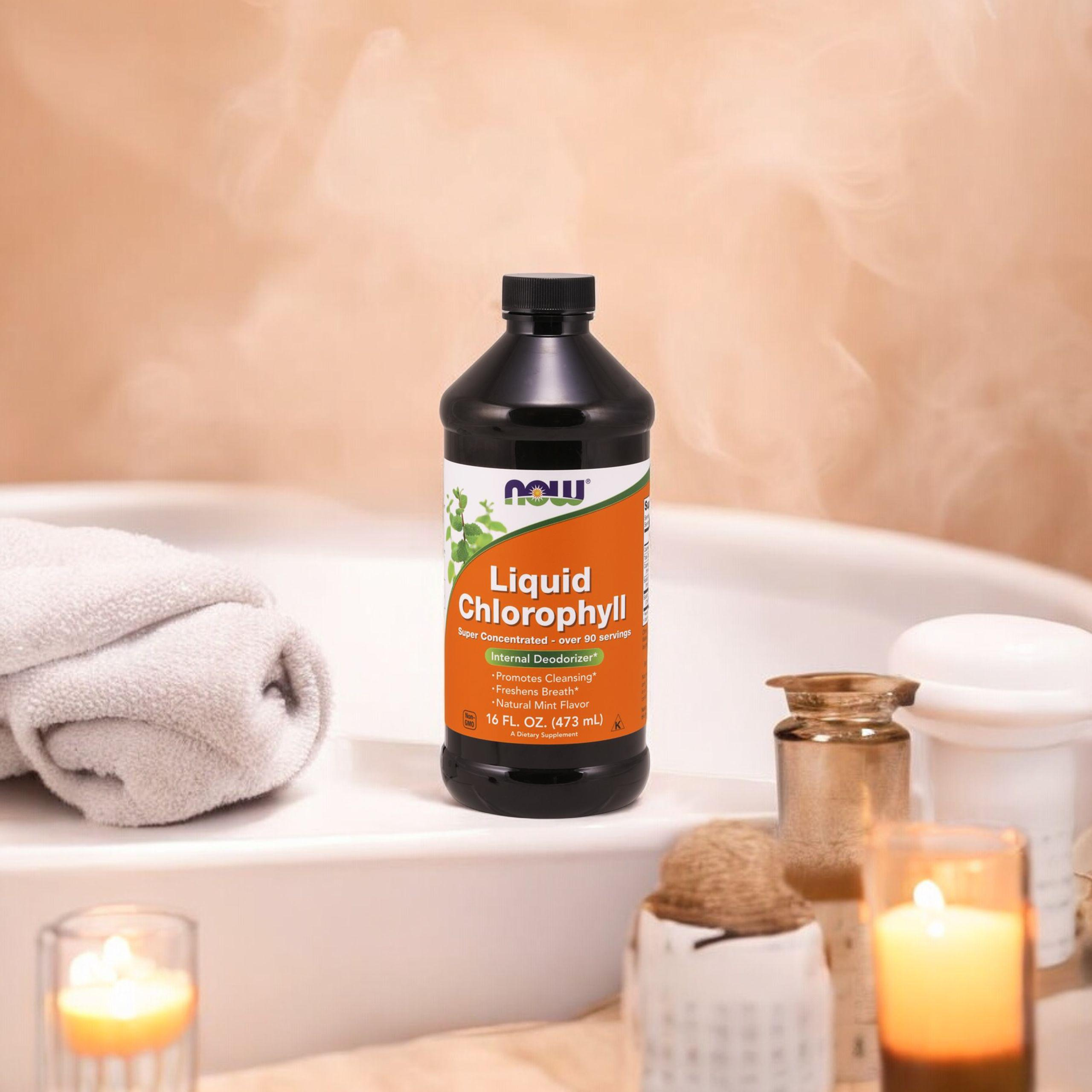 NOW Liquid Chlorophyll - 473ml - Chlorophylle liquide