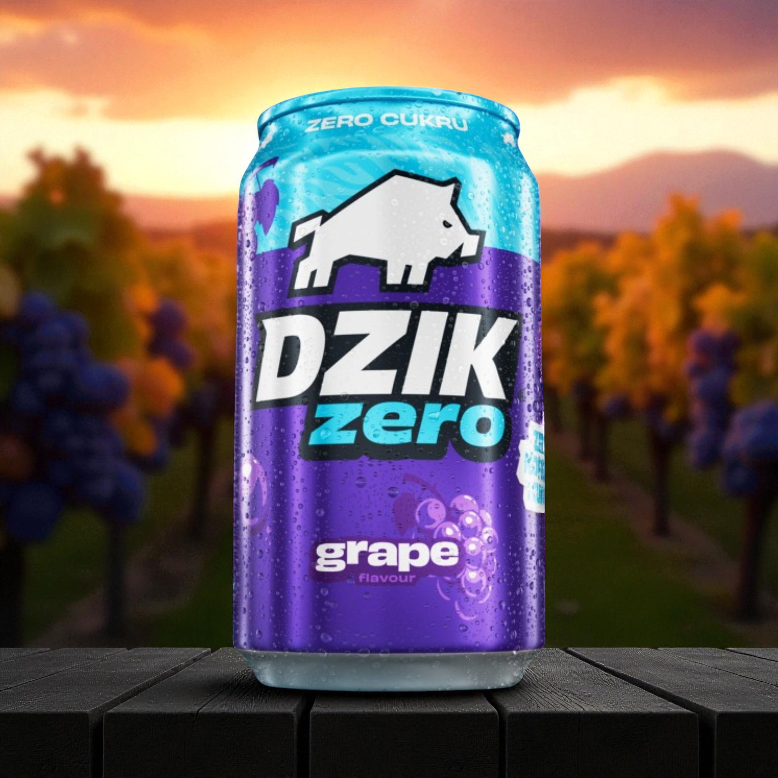 DZIK - Energy Zero - 24x 330ml