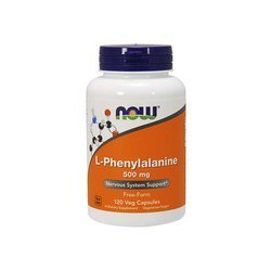 NOW L-Phenylalanine 500mg - 120vcaps - SOLDES - 31-01
