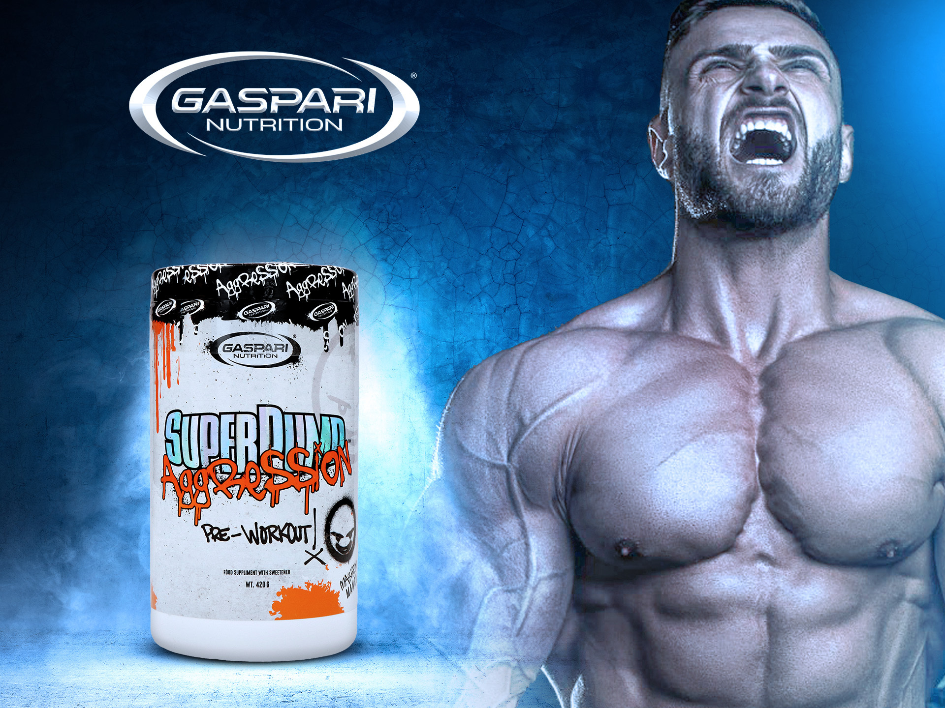 Pré-workout Gaspari – congestion, force, endurance