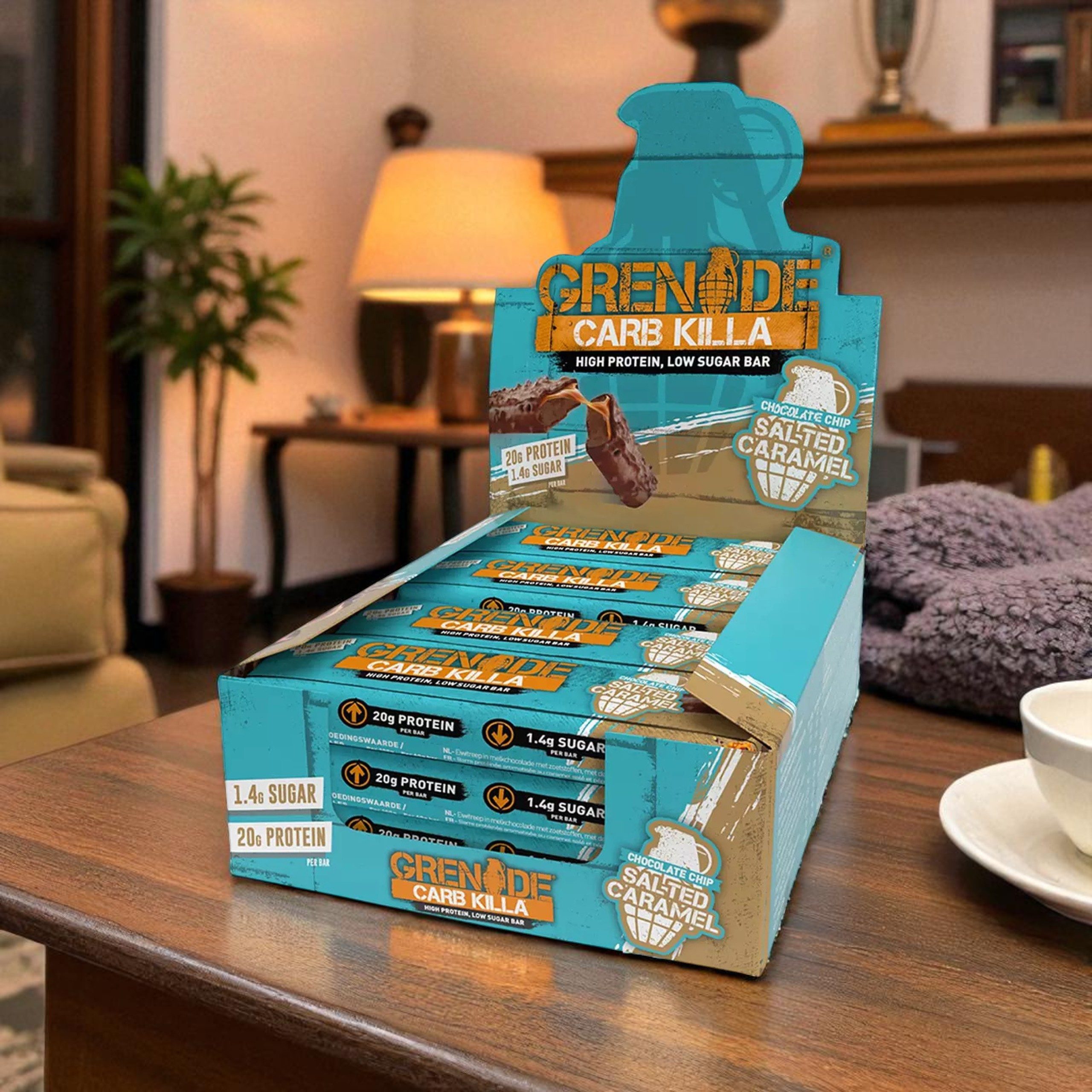 GRENADE - Barre Protéinée - 60g x12