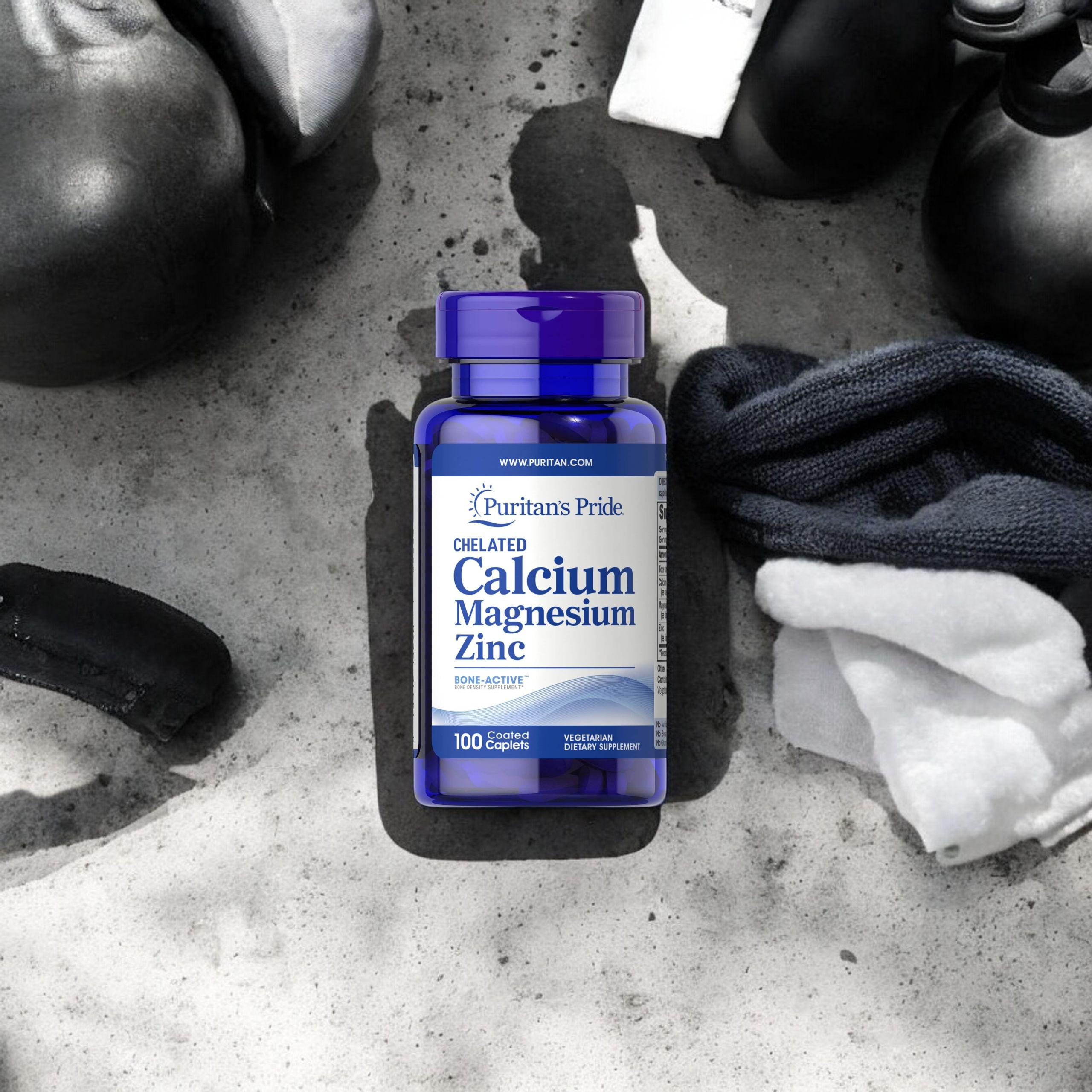 Puritan's Pride Calcium Magnesium Zinc - 100caplets