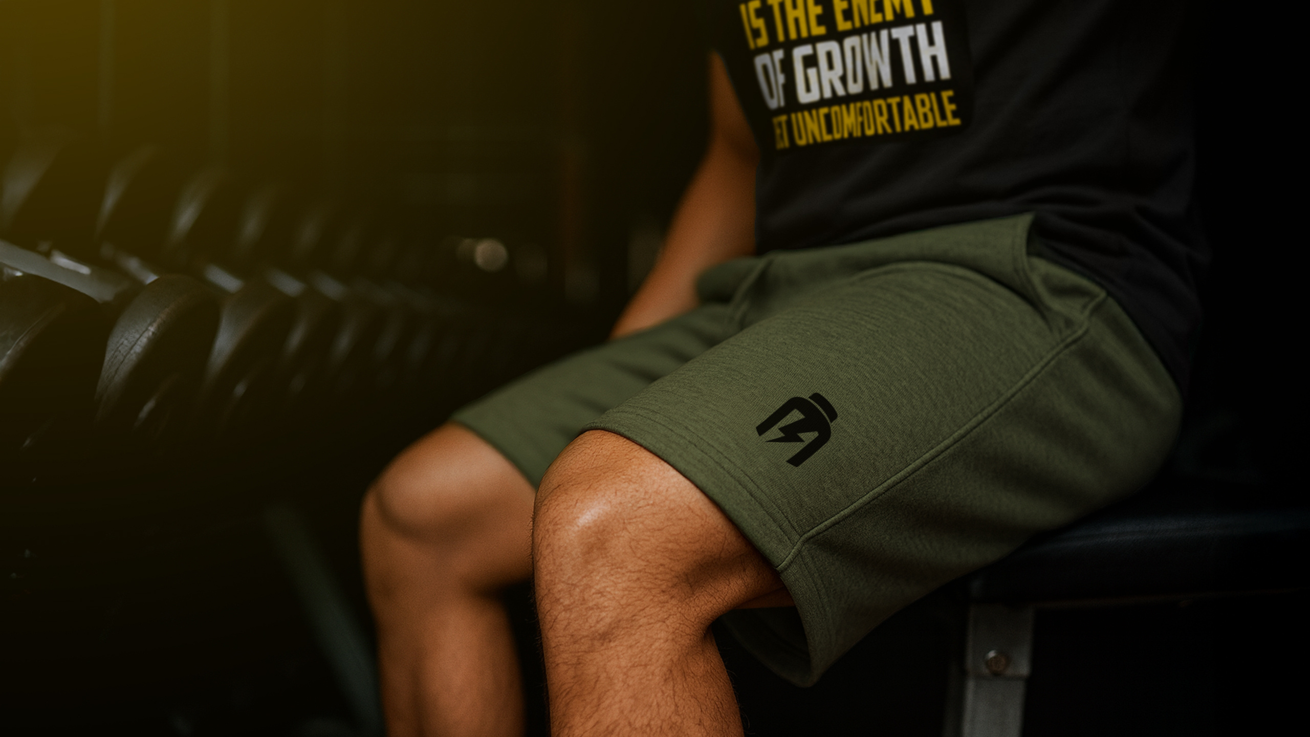 HIRO.LAB Khaki Green Shorts