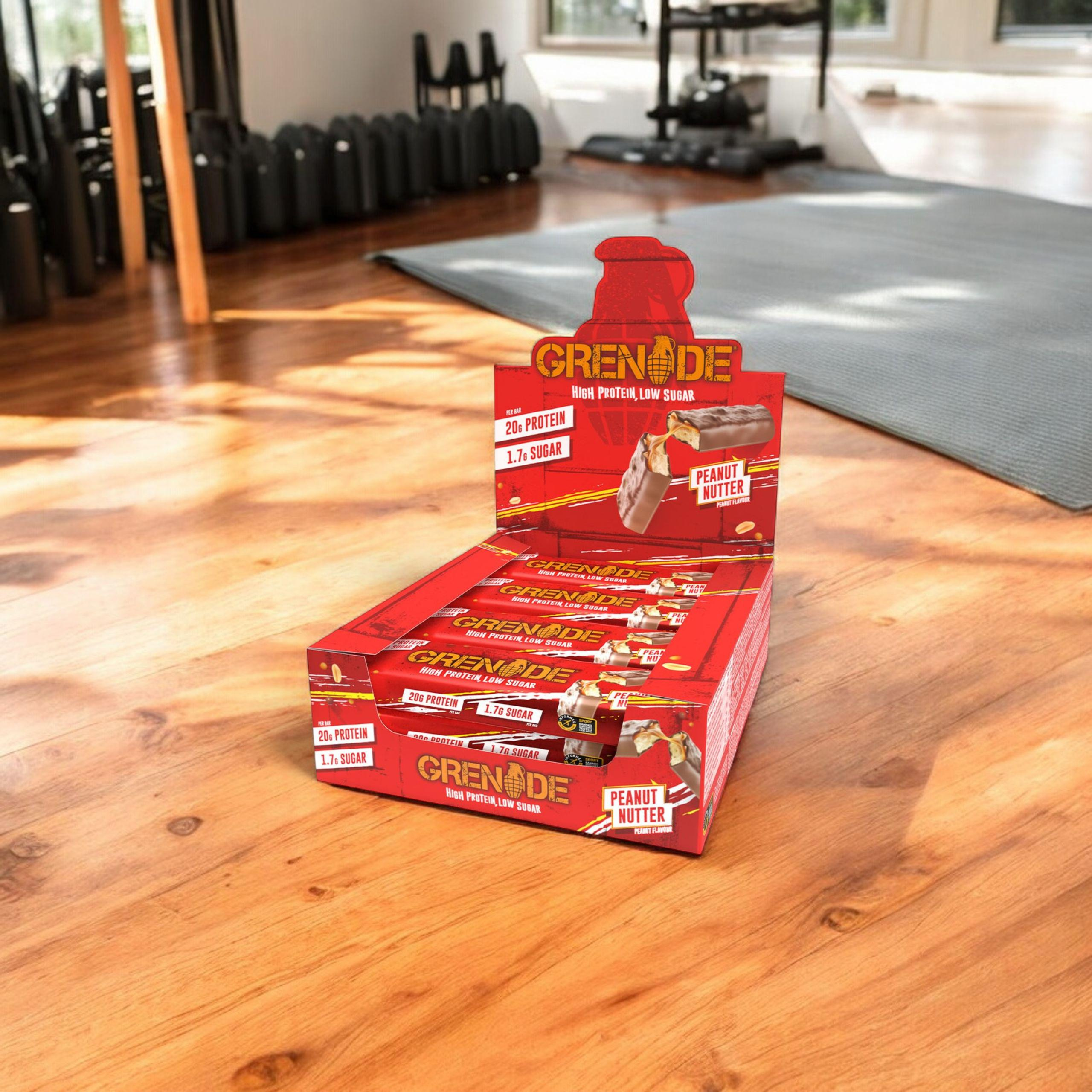 GRENADE - Barre Protéinée - 60g x12