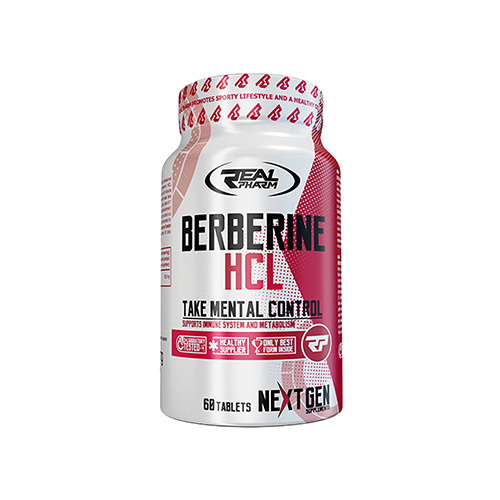 REAL PHARM - Berberine HCL - 60 comprimés.