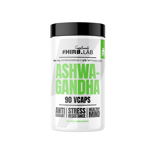 HIRO.LAB Ashwagandha 9% Withanolides 600mg - 90vcaps 