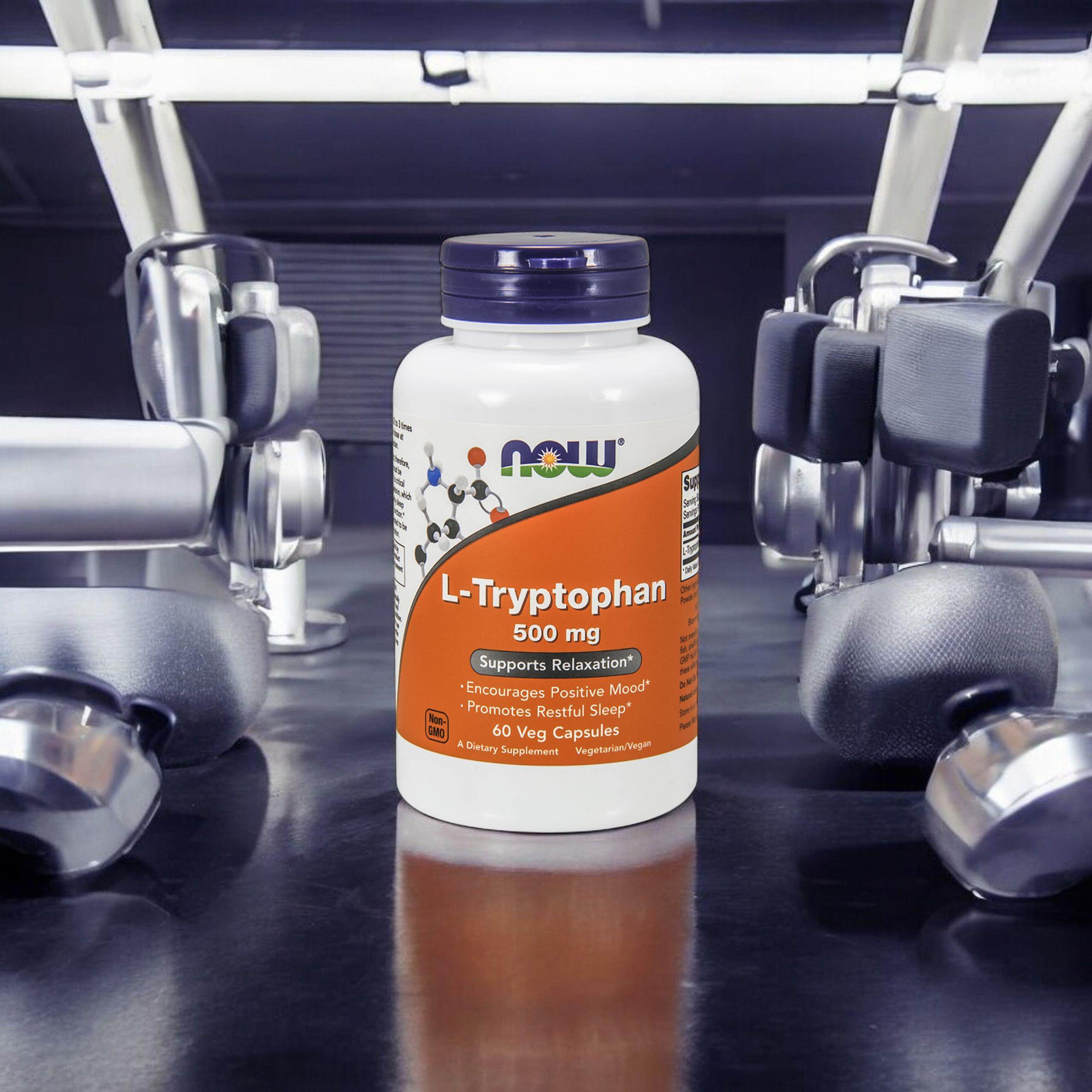 NOW L-Tryptophan 500mg - 60vegcaps