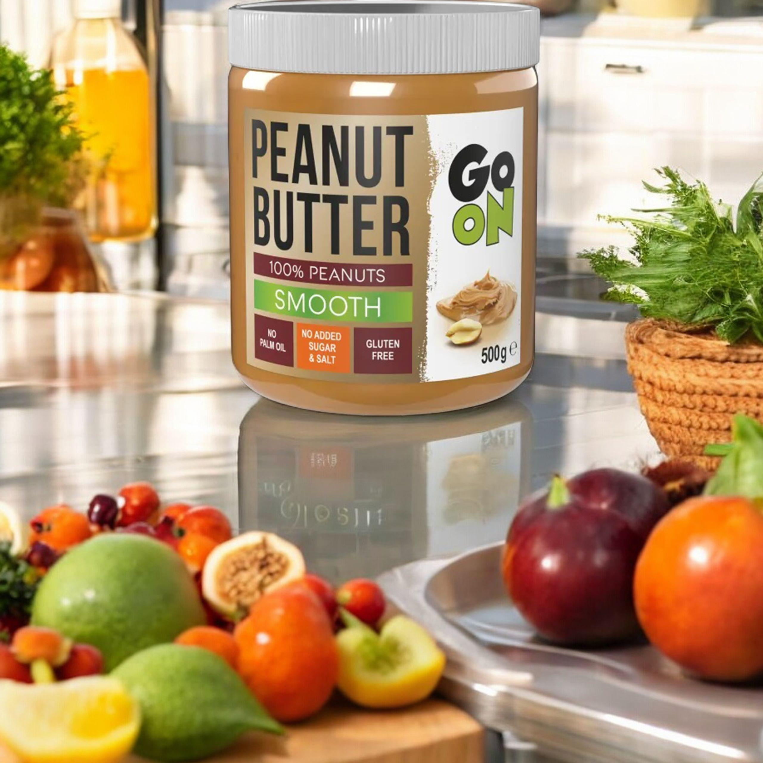 GO ON NUTRITION Crème d'Arachide - 100% Orzechów Arachidowych - 500g