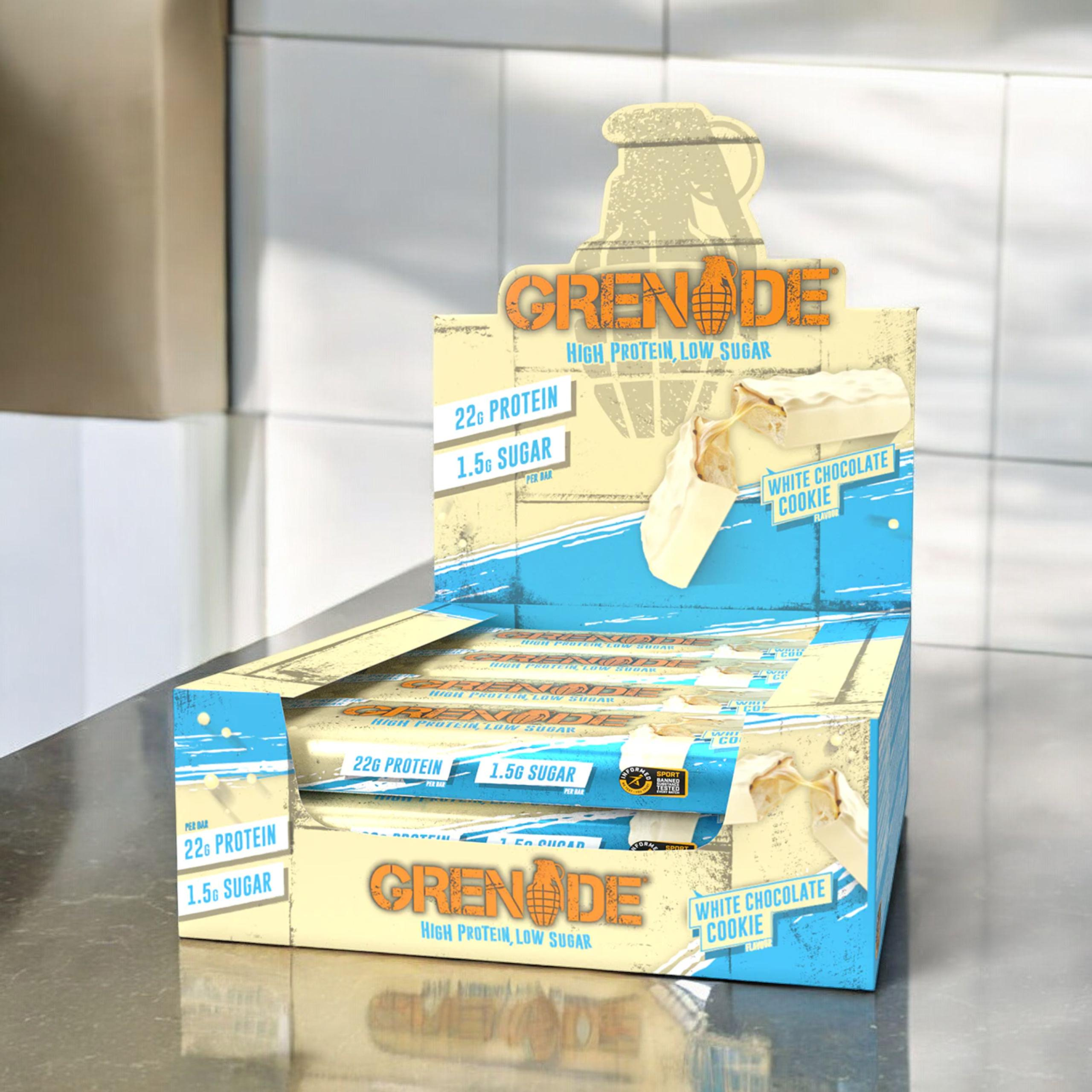 GRENADE - Barre Protéinée - 12x 60g