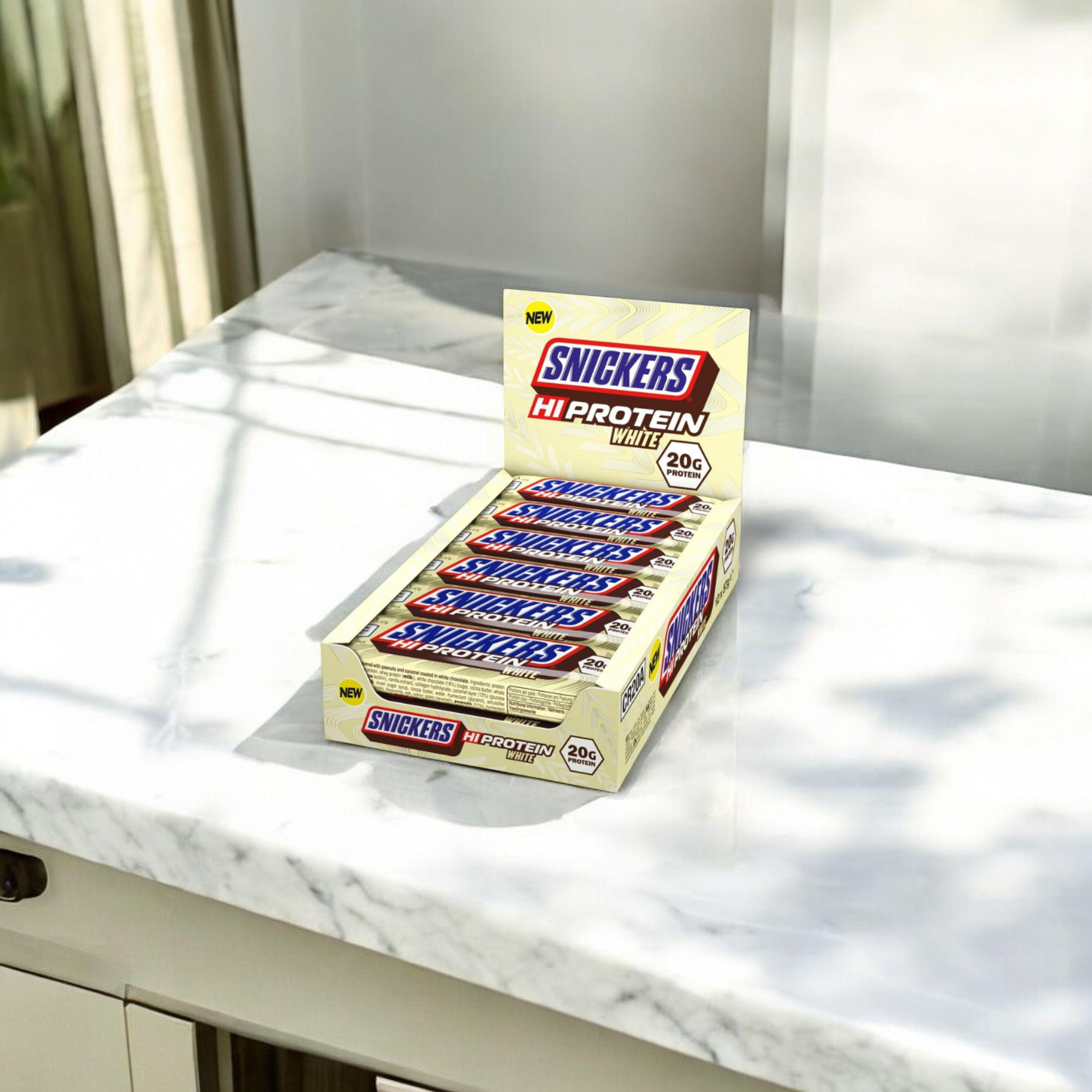 Mars - Barre Snickers HI Protein Faible en Sucre - 12x 57g - Blanc pol_pl_Mars-Baton-Snickers-HI-Protein-Low-Sugar-Bar-12x-57g-White-43056_3