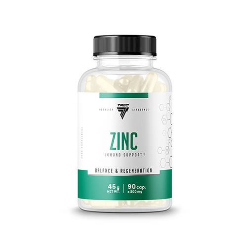 TREC Vitality Zinc - 90caps.- Gluconate de Zinc