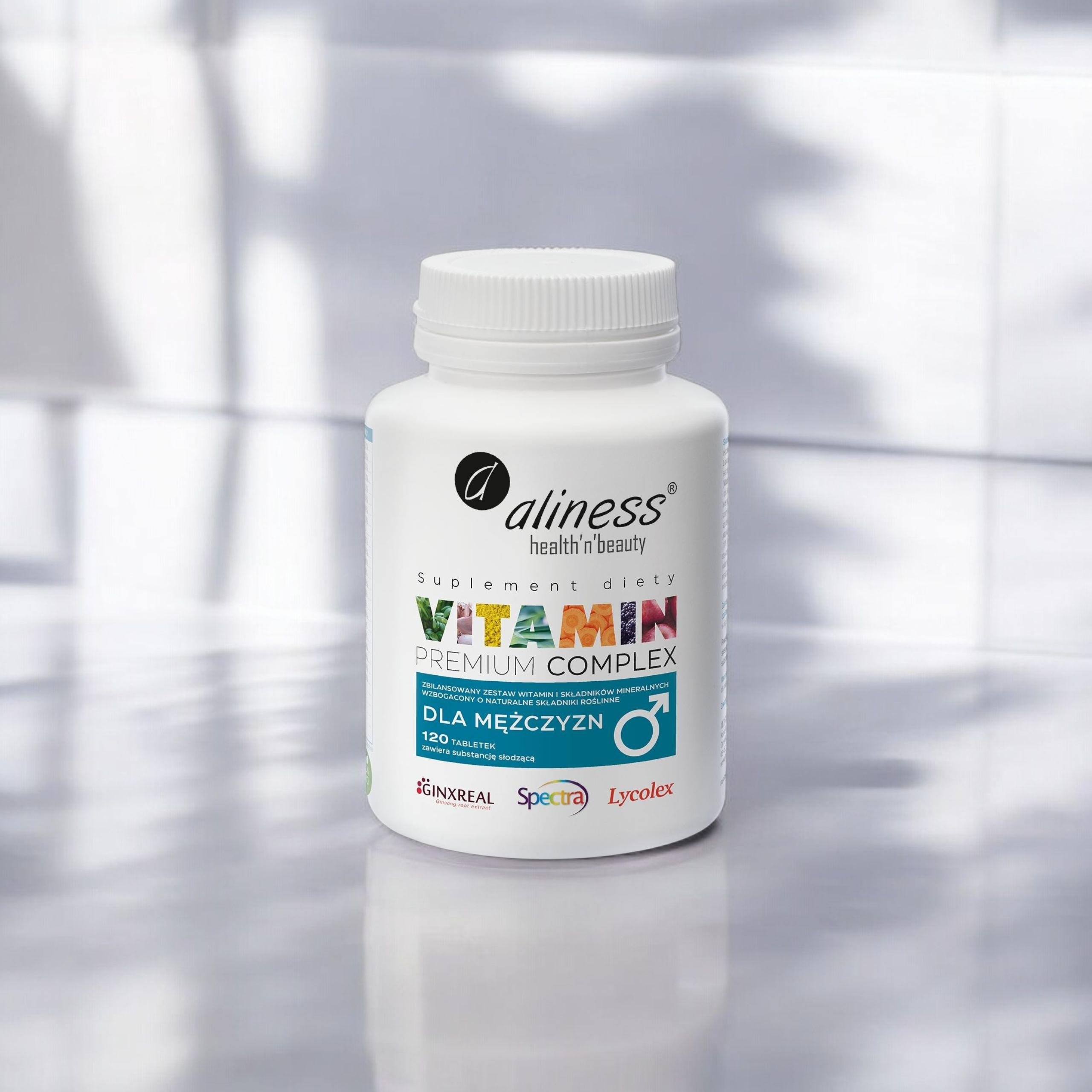 ALINESS - Complexe Vitaminique Pour Hommes - 120 comprimés