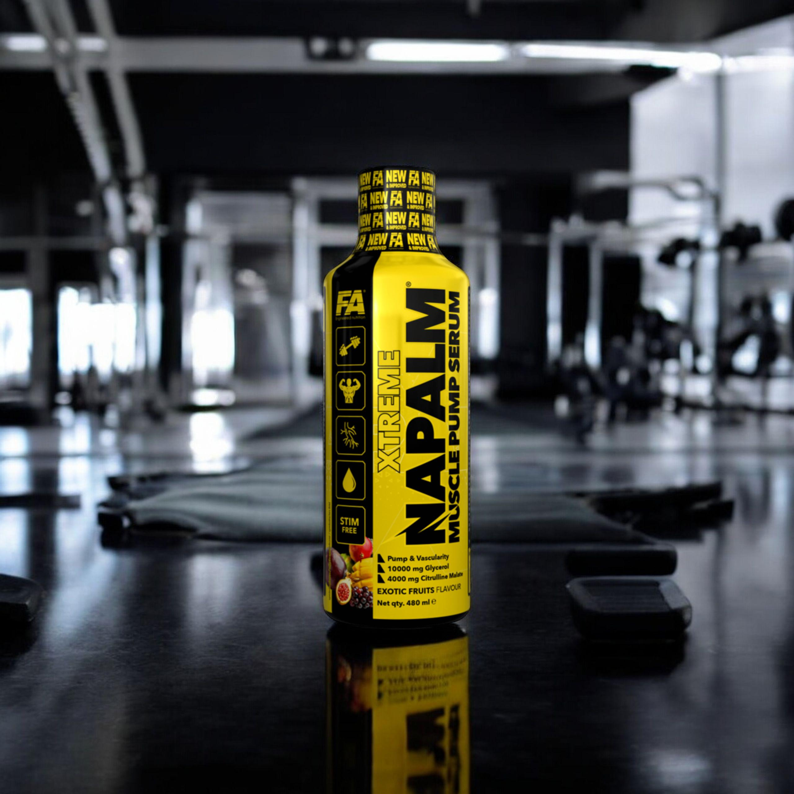 FITNESS AUTHORITY Napalm Muscle Pump Serum - 480ml - ExoticFruits - SOLDES - 31-03