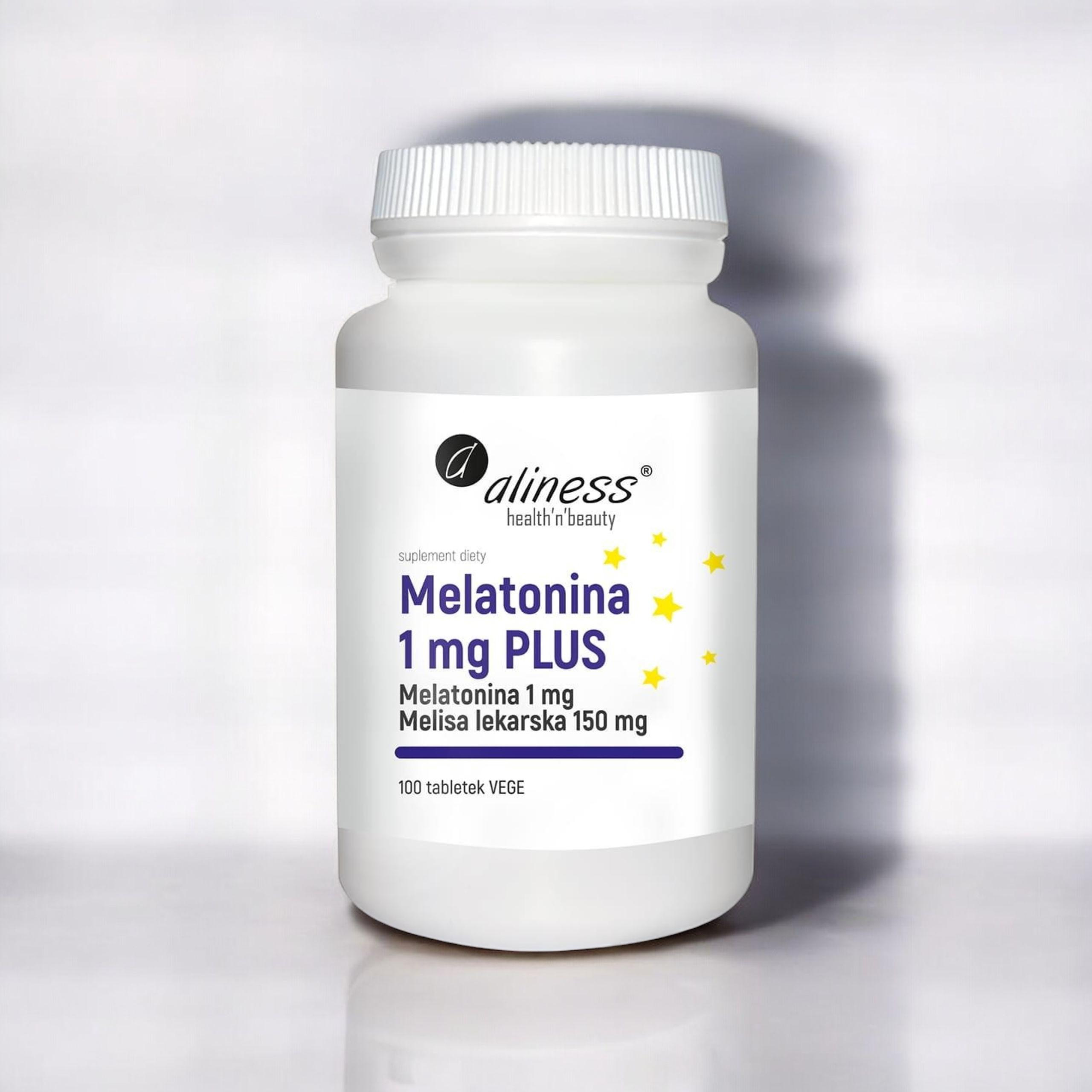ALINESS - Melatonine 1mg Plus - 100comp.