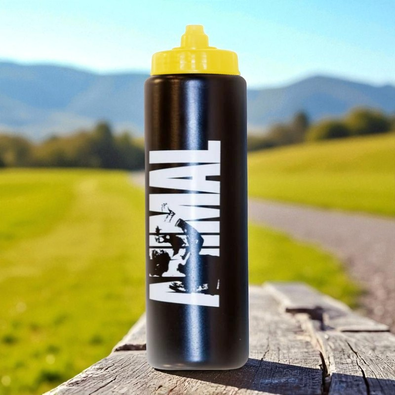 UNIVERSAL - Gourde - 1000ml - Noir/Jaune