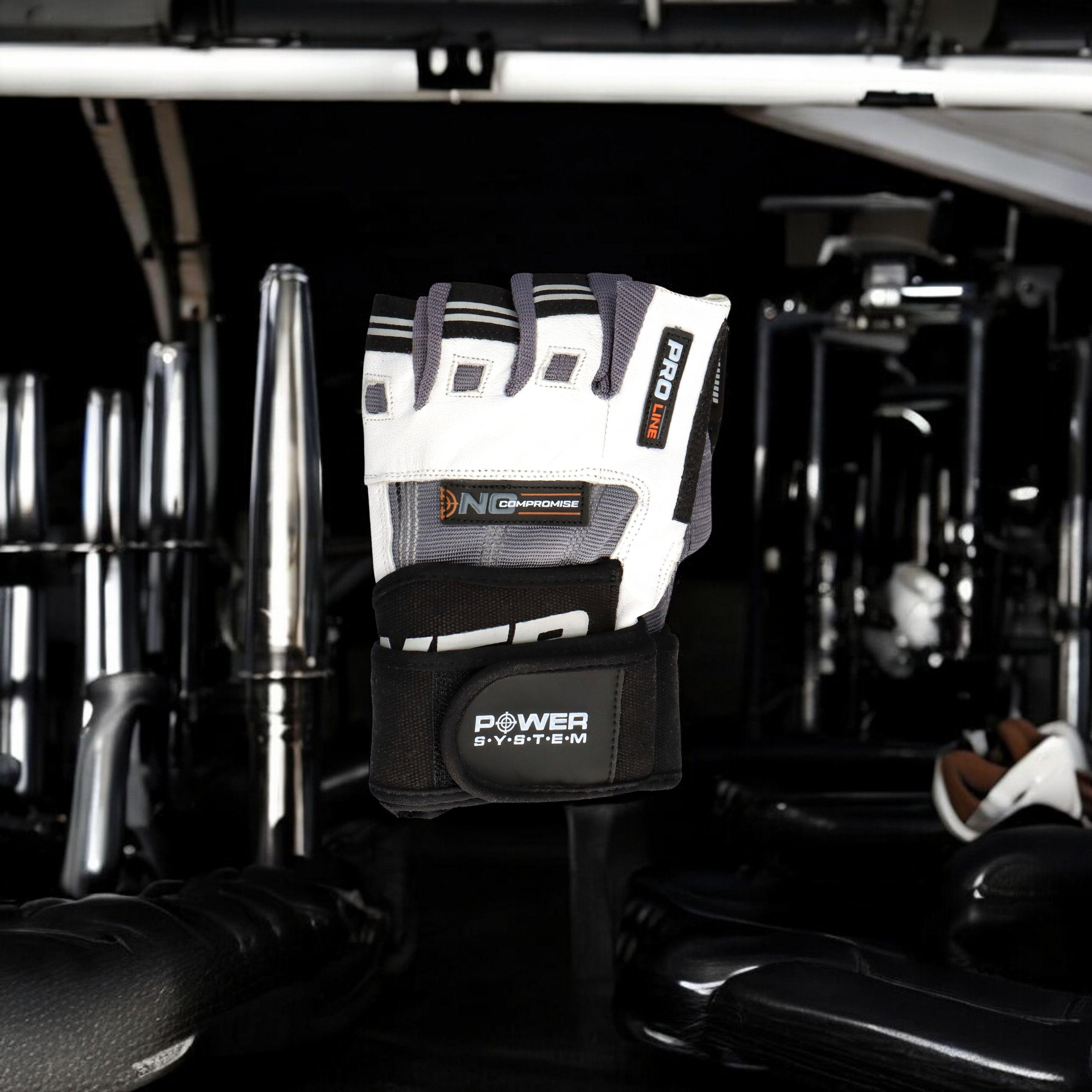 POWER SYSTEM Gants - No Compromise - White/Gray