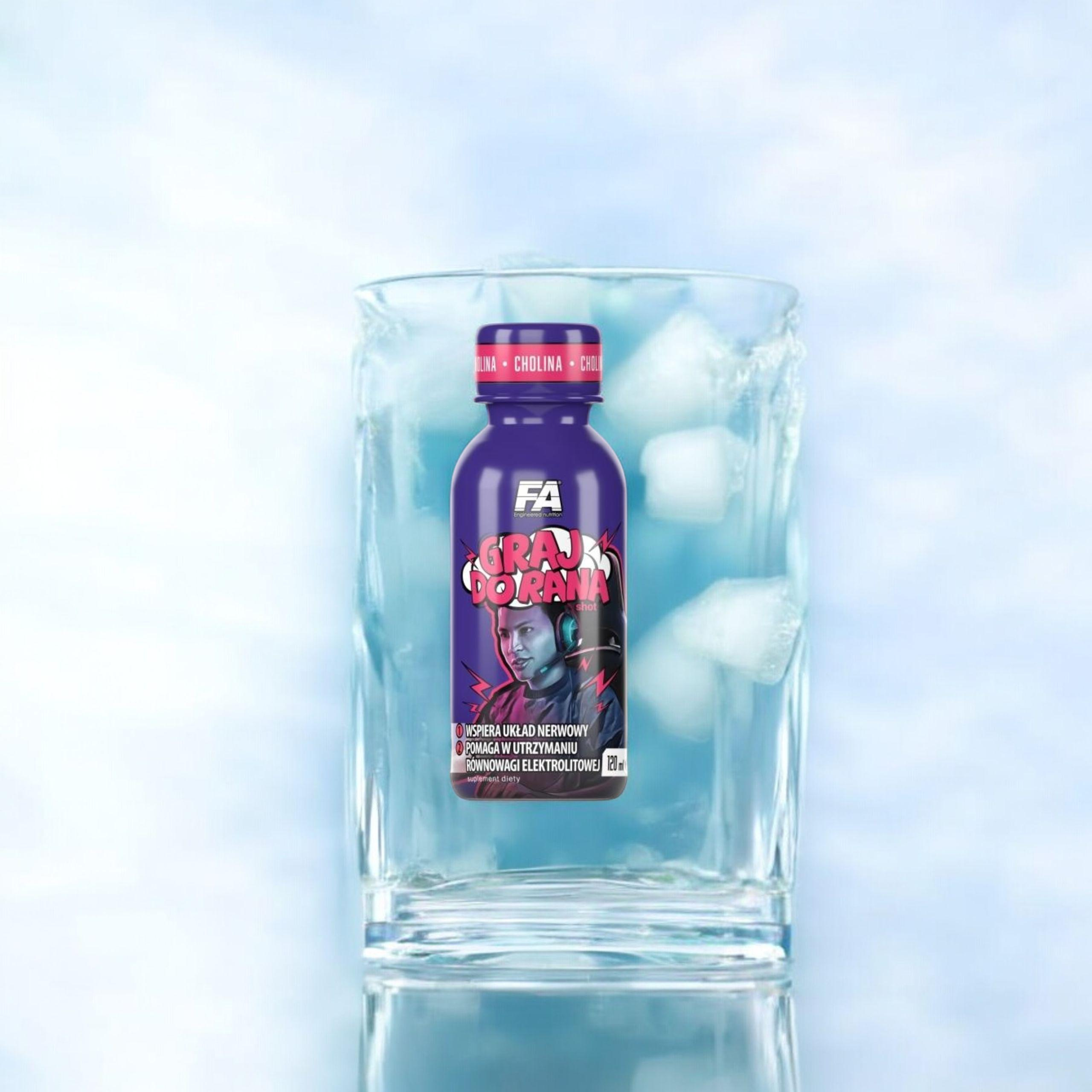 FITNESS AUTHORITY - Shot Joue Jusqu'au Matin - 120ml - Cola