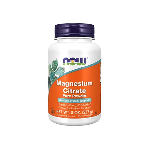 NOW Magnesium Citrate Powder - 227g