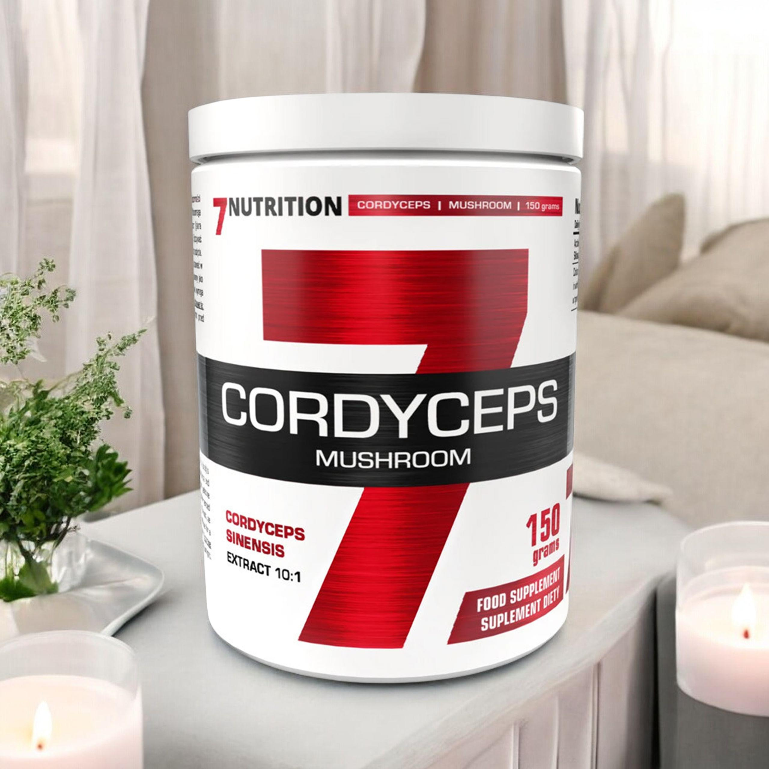 7 NUTRITION Cordyceps Mushroom - 150g - Maczużnik chinois