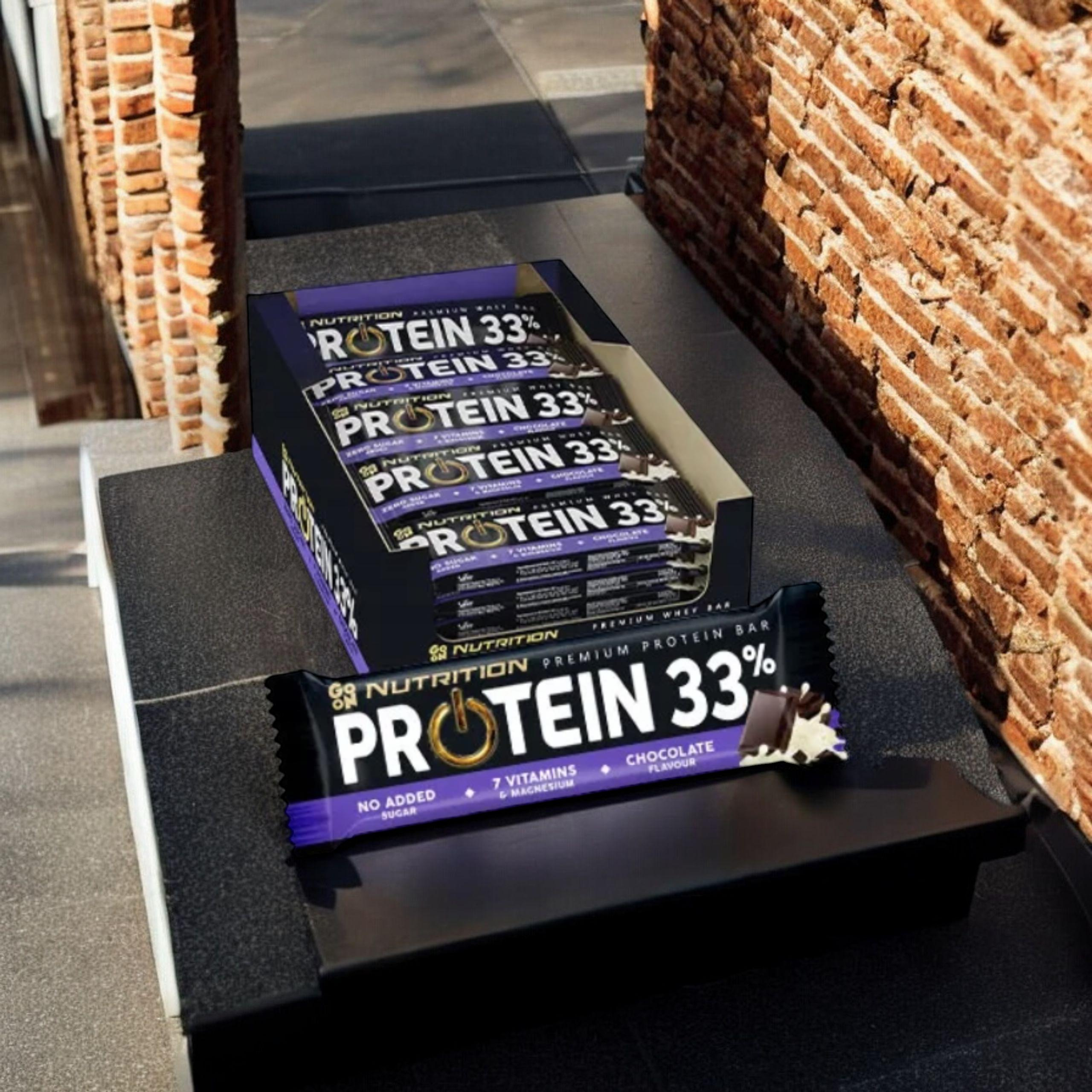 GO ON NUTRITION - Barre Go On Protein 33% - 25x 50g