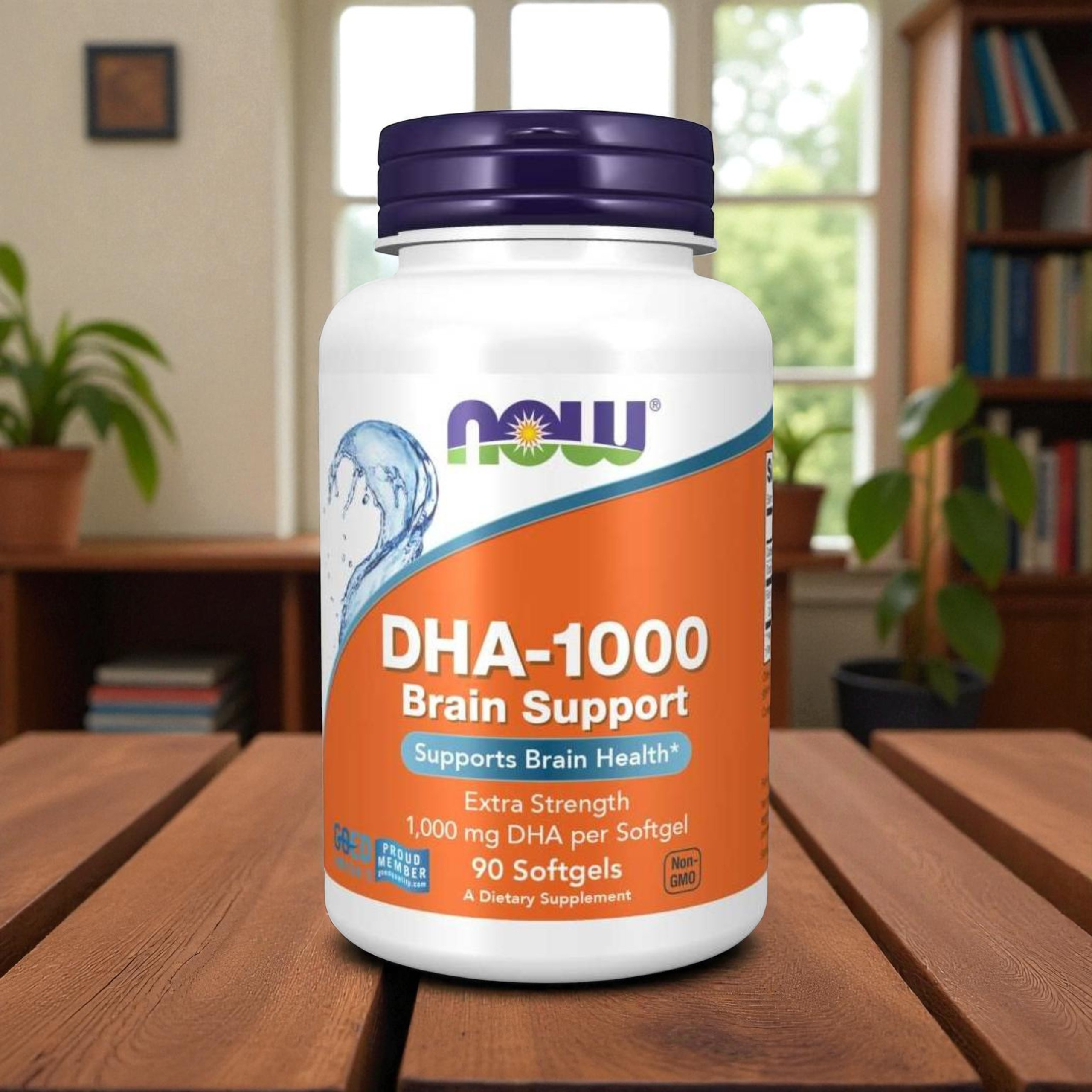 NOW - DHA 1000mg - 90 gélules