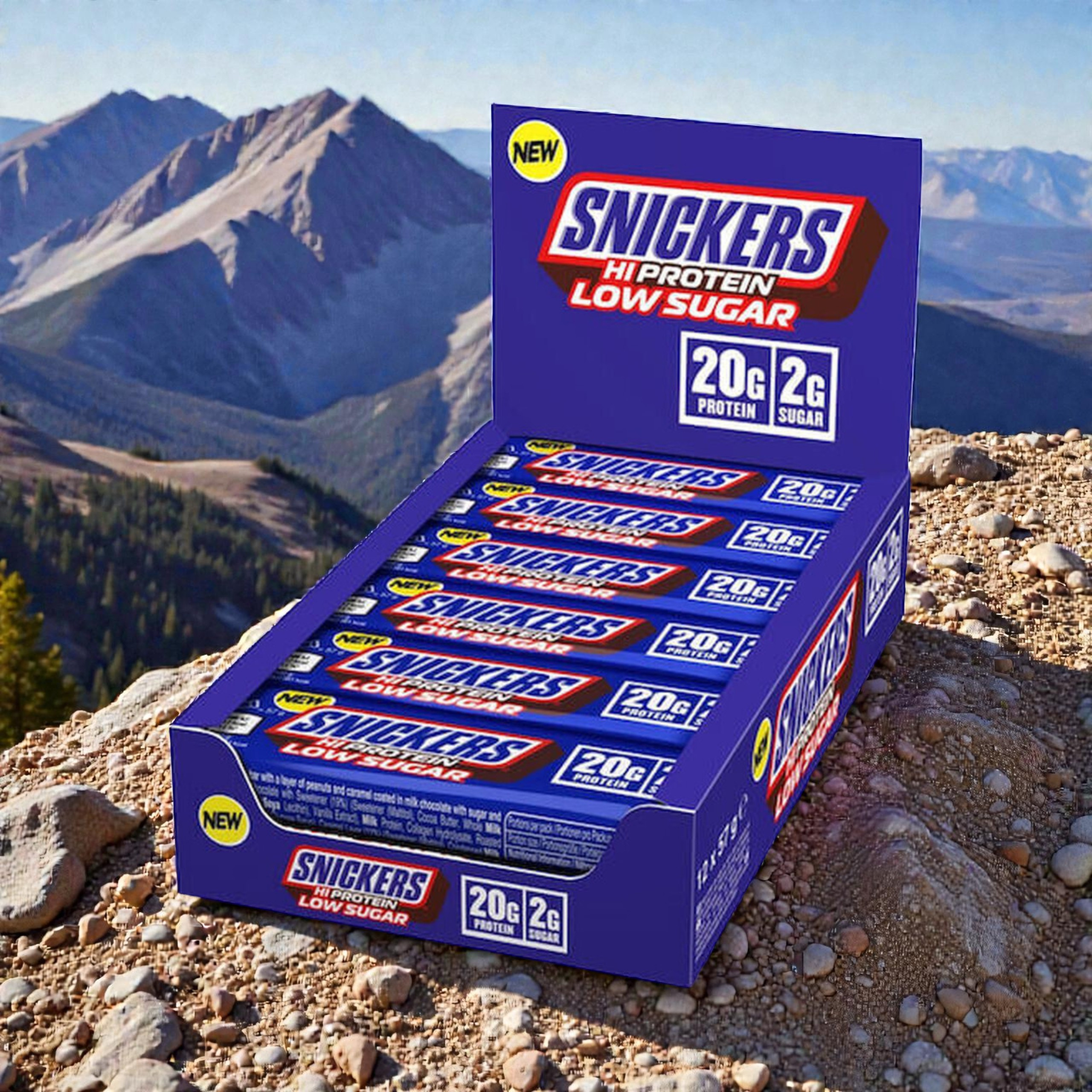 Mars - Baton Snickers HIProtein Low Sugar Bar - 57g x12