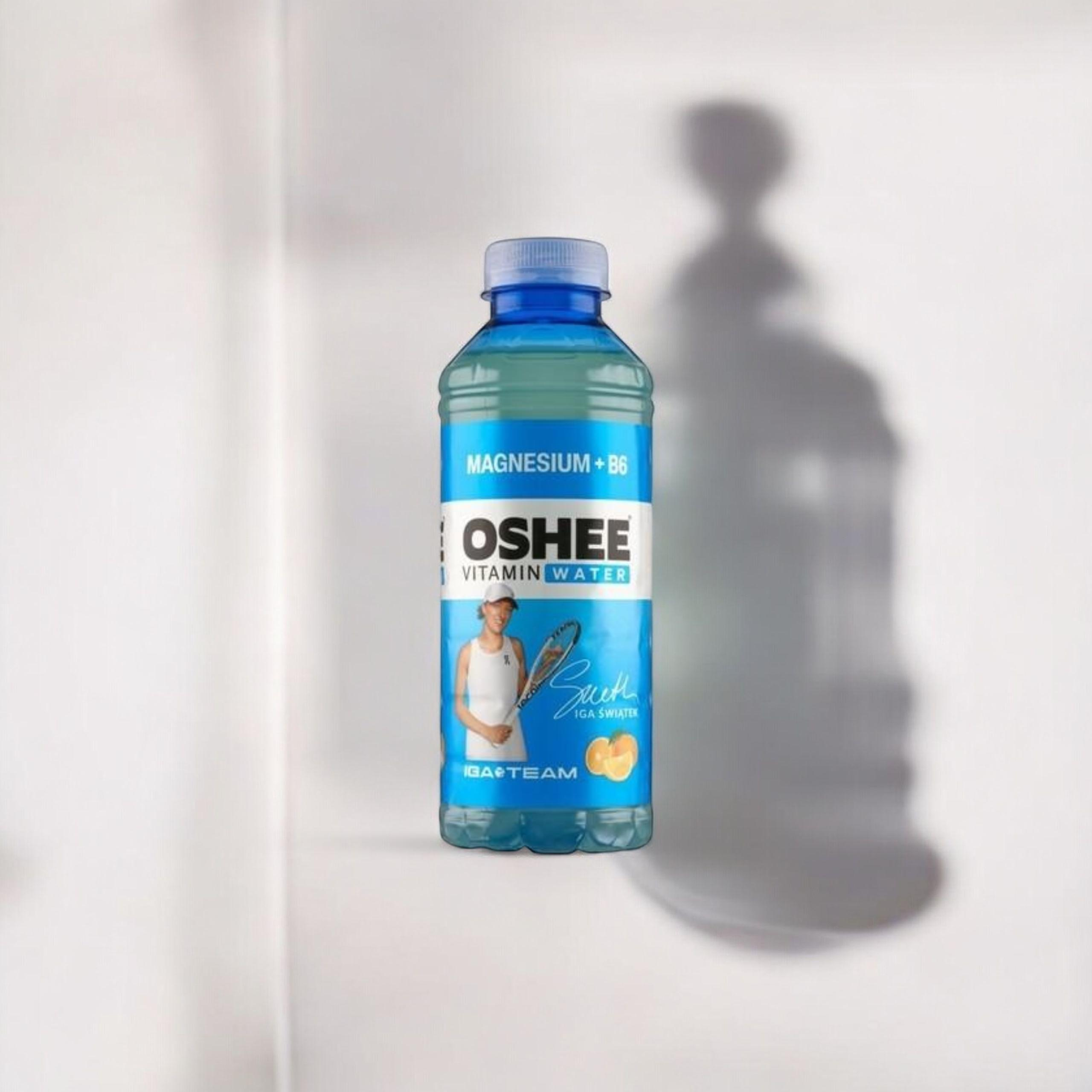 OSHEE - Eau vitaminée Magnésium+ B6 - 555ml - Citron Orange