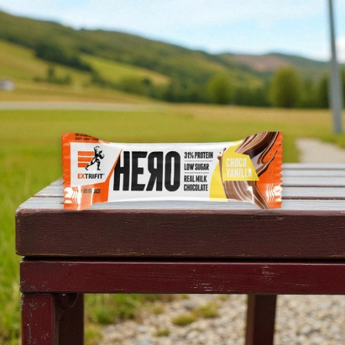 EXTRIFIT - Barre Hero - 65g - Chocolat Caramel