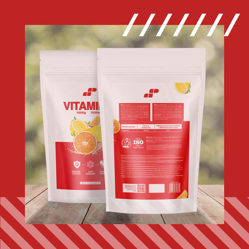 MP NUTRITION 100% Vitamin C 1000mg - 1000g - Witamina C - SOLDES - 07-11