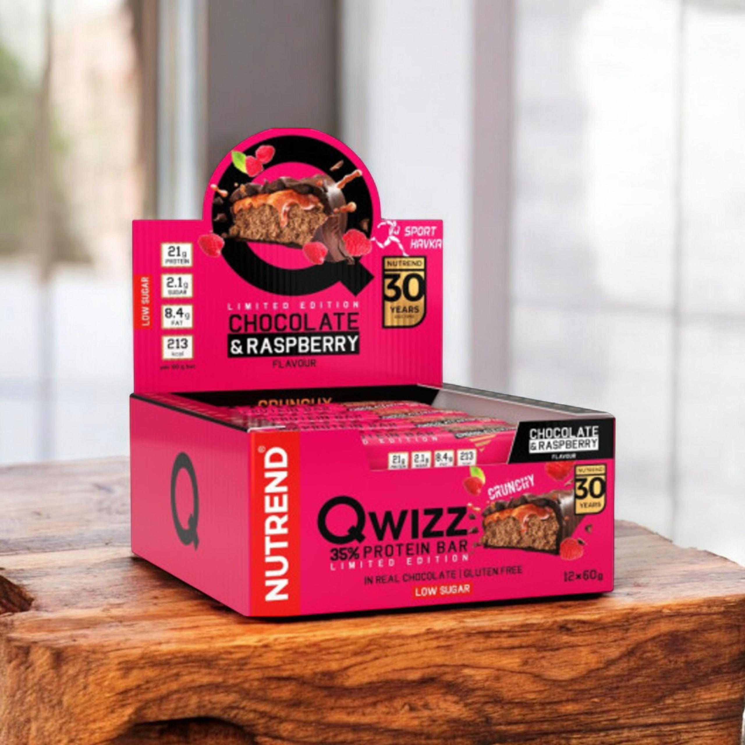 NUTREND - Barre QWIZZ Protein Bar - 24x 60g