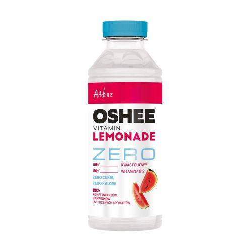 OSHEE - Limonade Vitaminée Zéro - 555ml - Pastèque