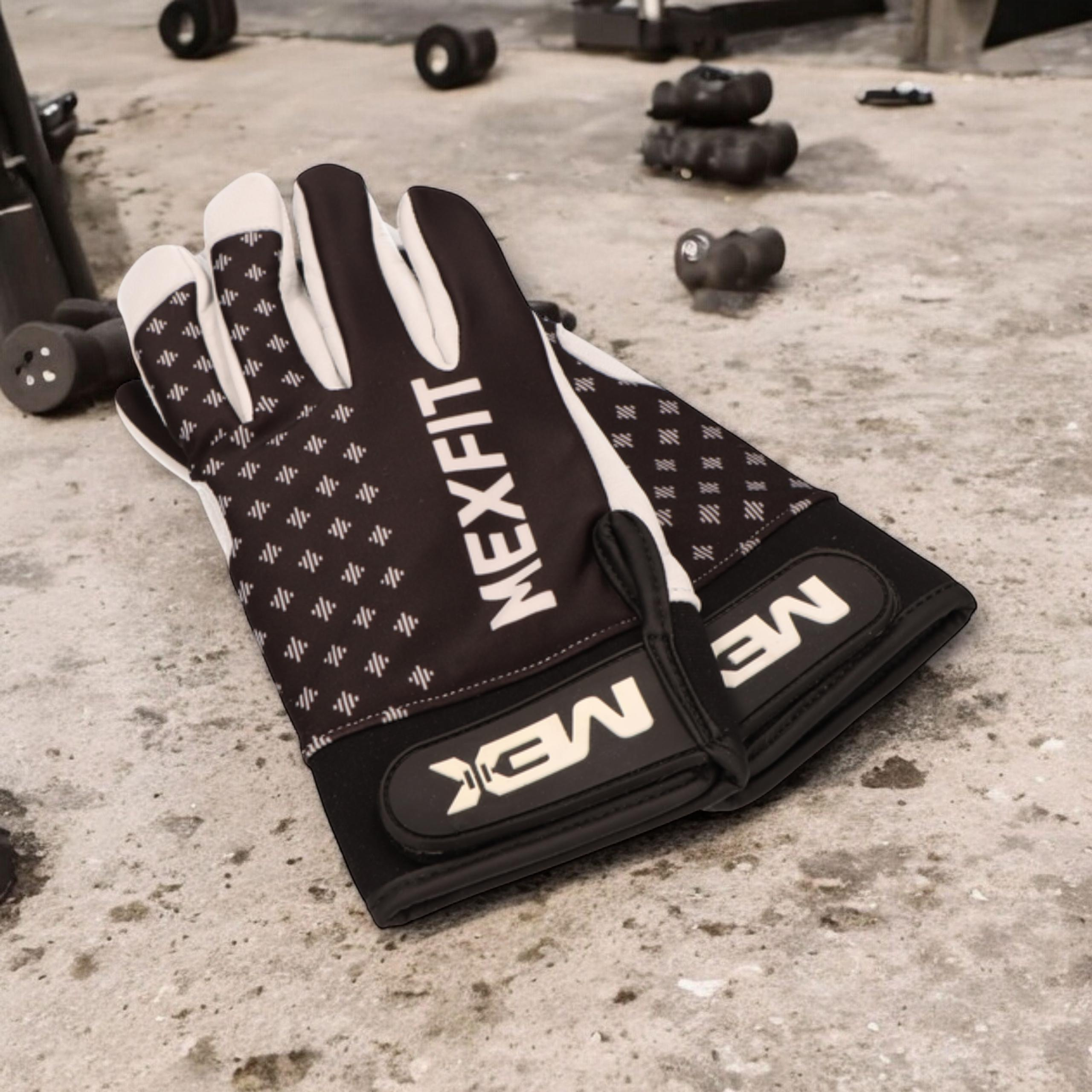 MEX NUTRITION - Gants Noirs Mexfit - S