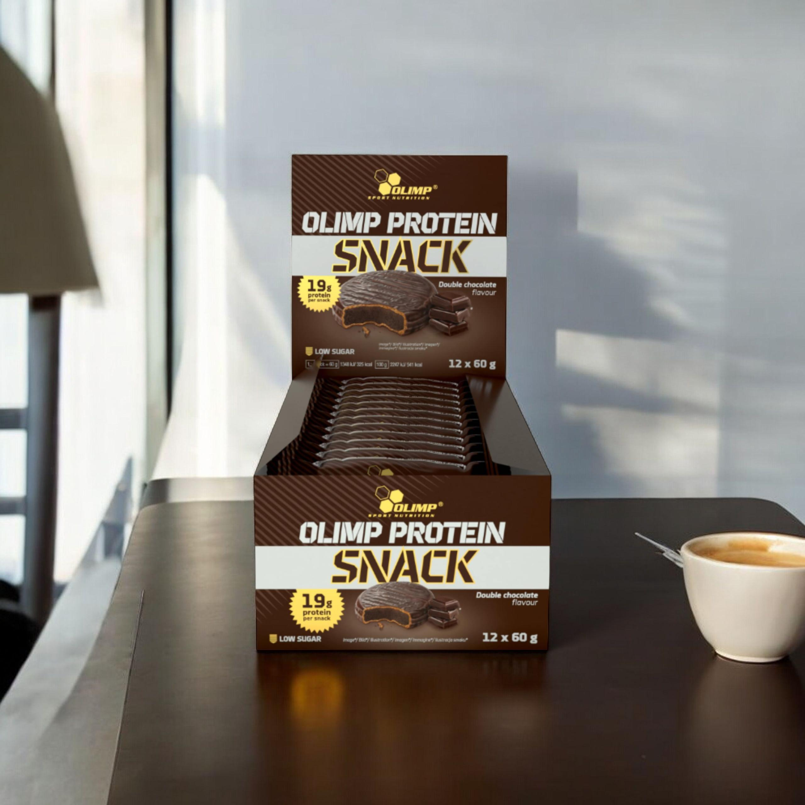 OLIMP Protein Snack - 12x 60g - Double Chocolate