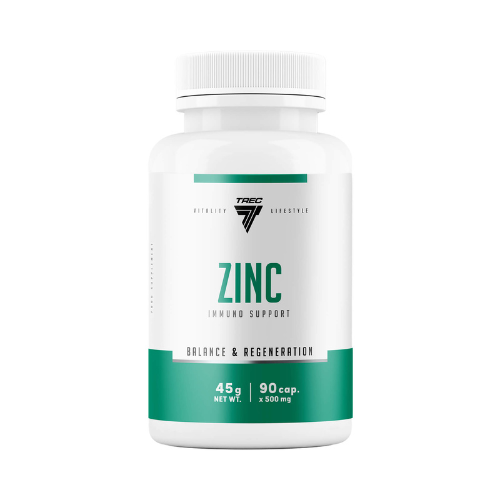TREC Vitality Zinc - 90caps.- Gluconate de Zinc