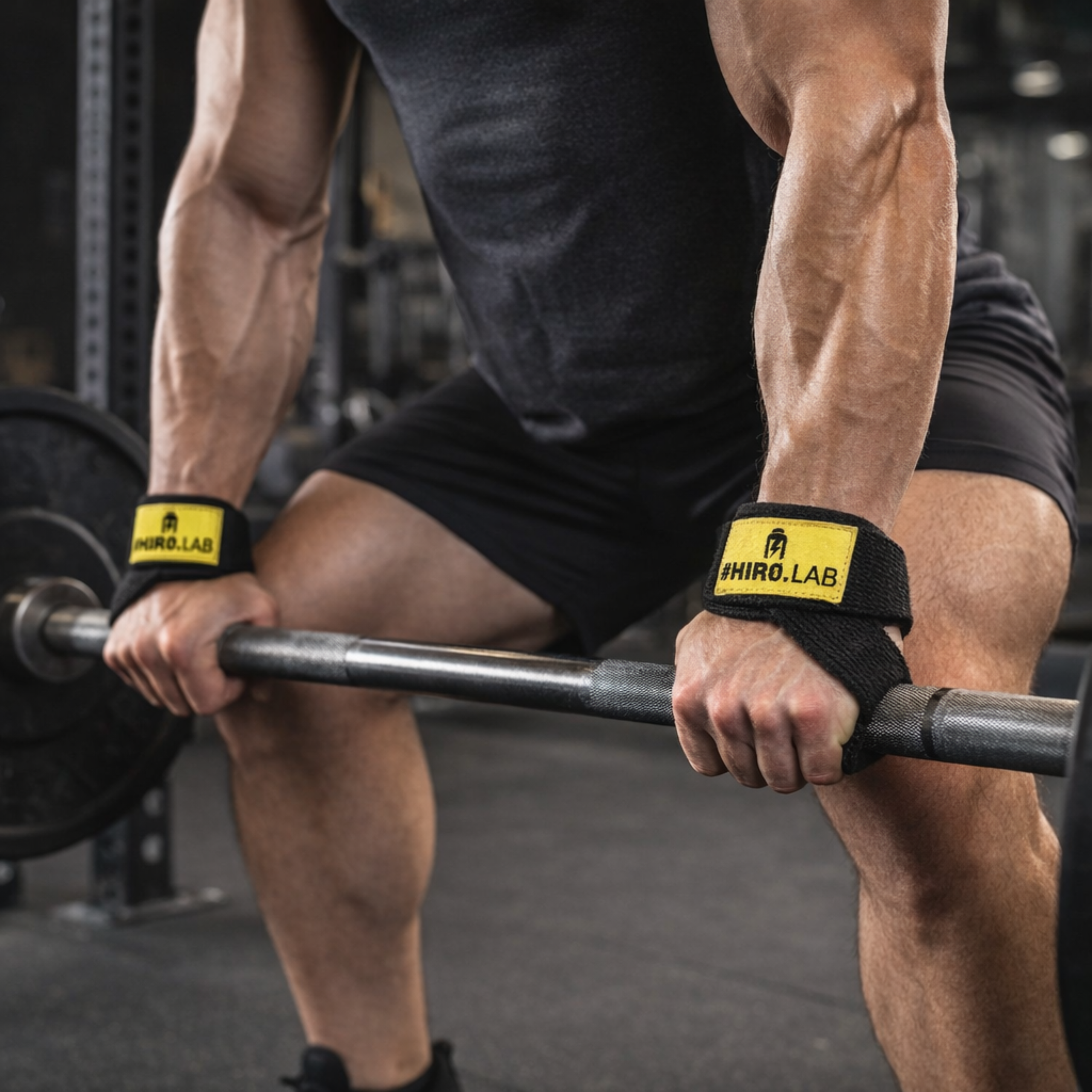 HIRO.LAB Cotton Straps - Sangles pour soulever des poids