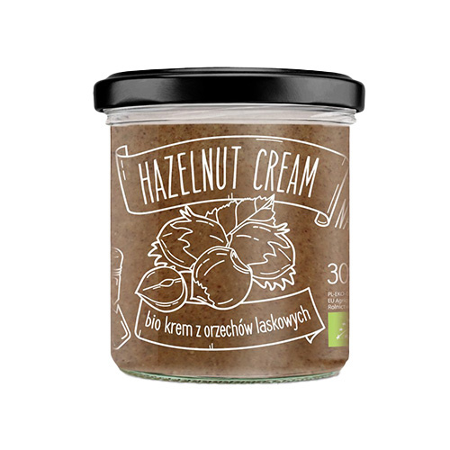 DIET FOOD - Hazelnut Cream - Bio Crème d'Orzechów Laskowych - 300g