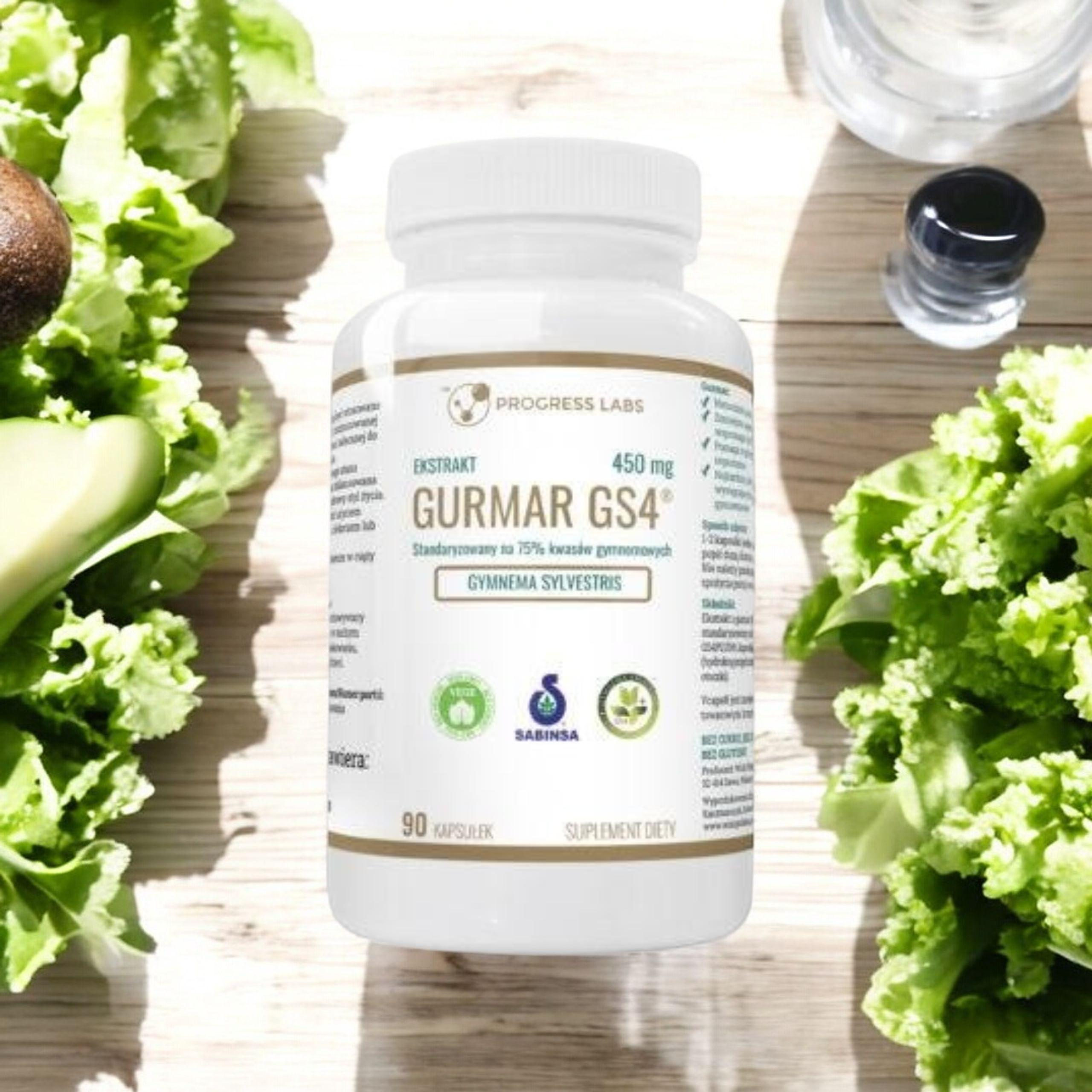 PROGRESS LABS - Gurmar GS4 - 90 gélules