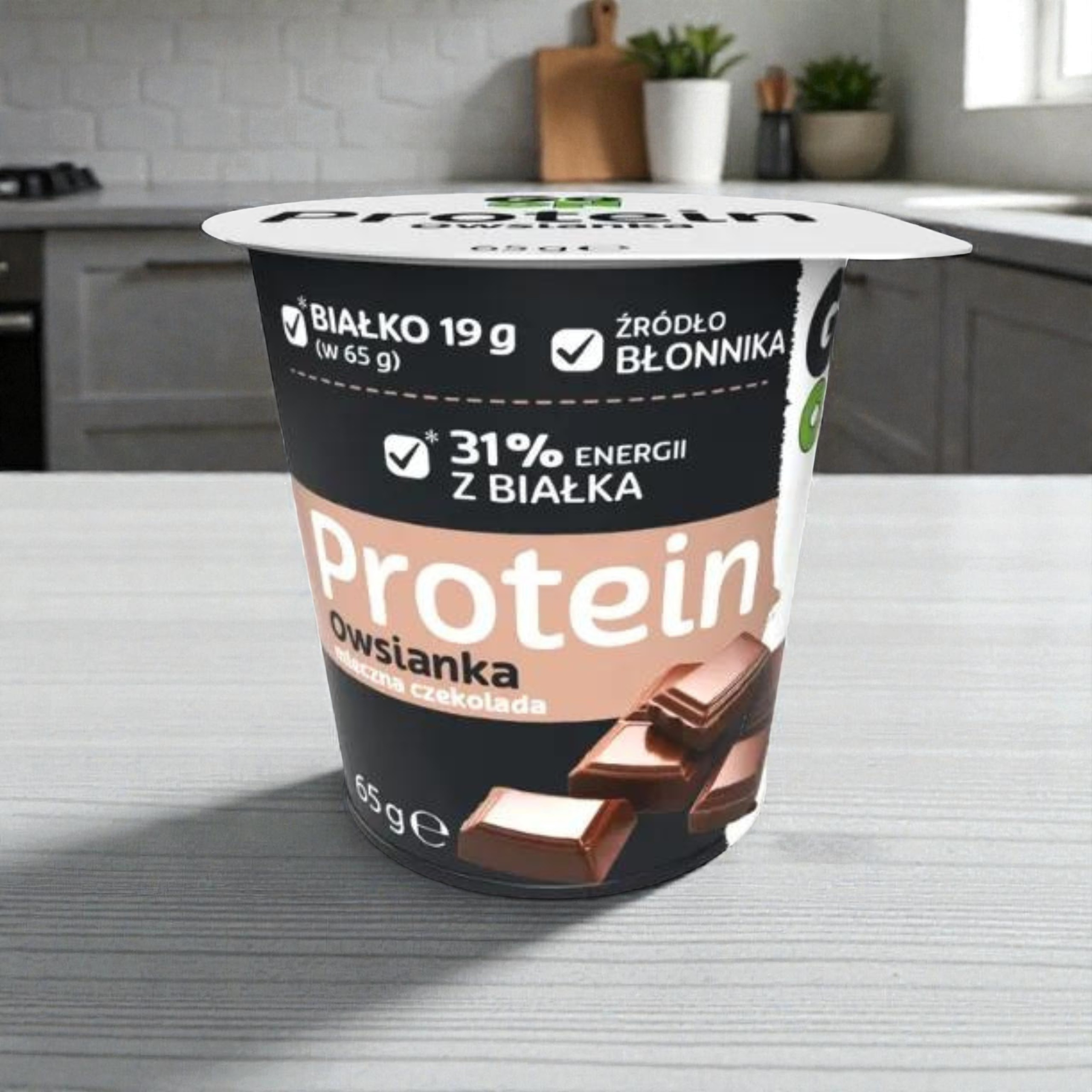 SANTE - Flocons d'avoine protéinés - 65g - Milk Chocolate