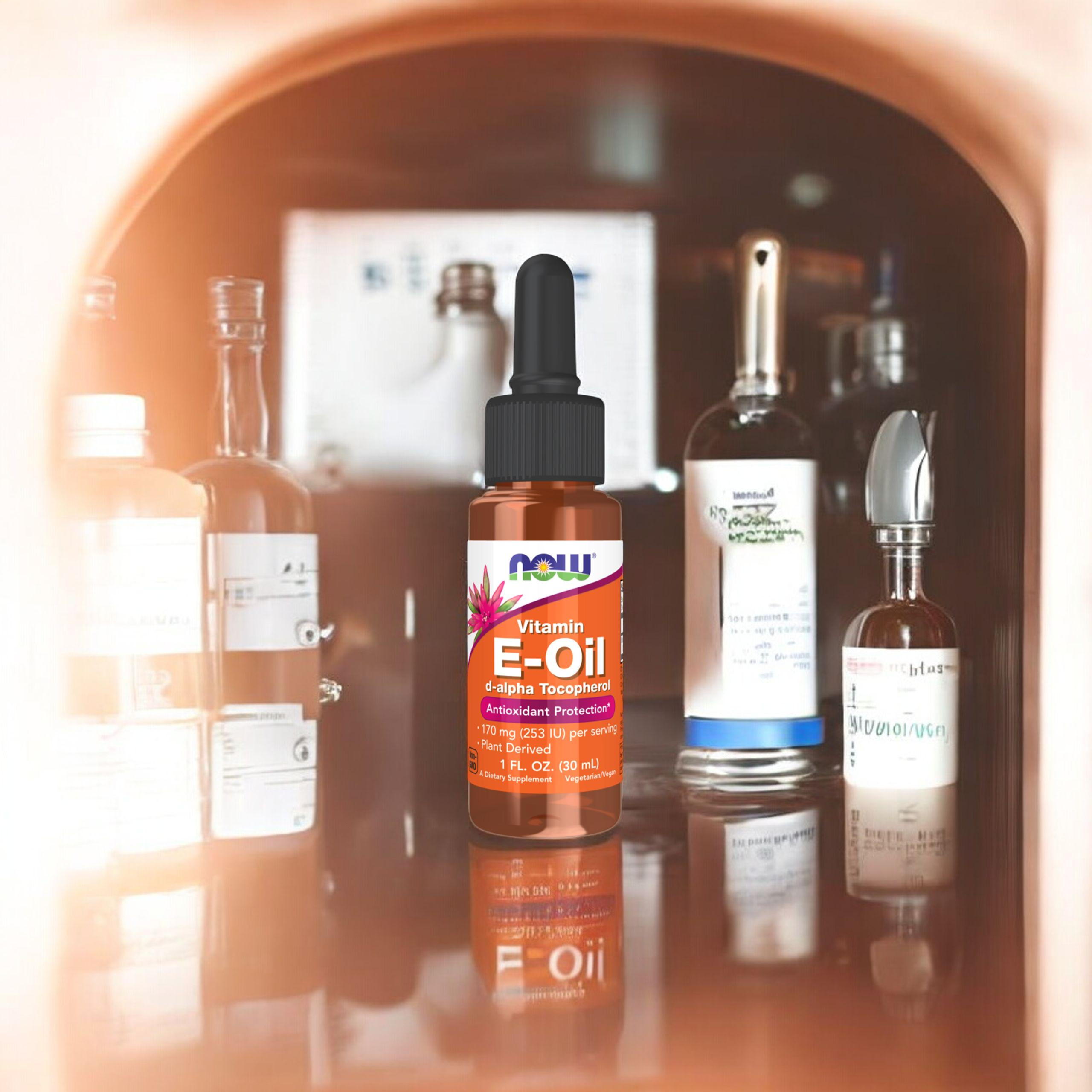 NOW Vitamin E-Oil (d-alpha Tocopherol) 253IU - 30ml