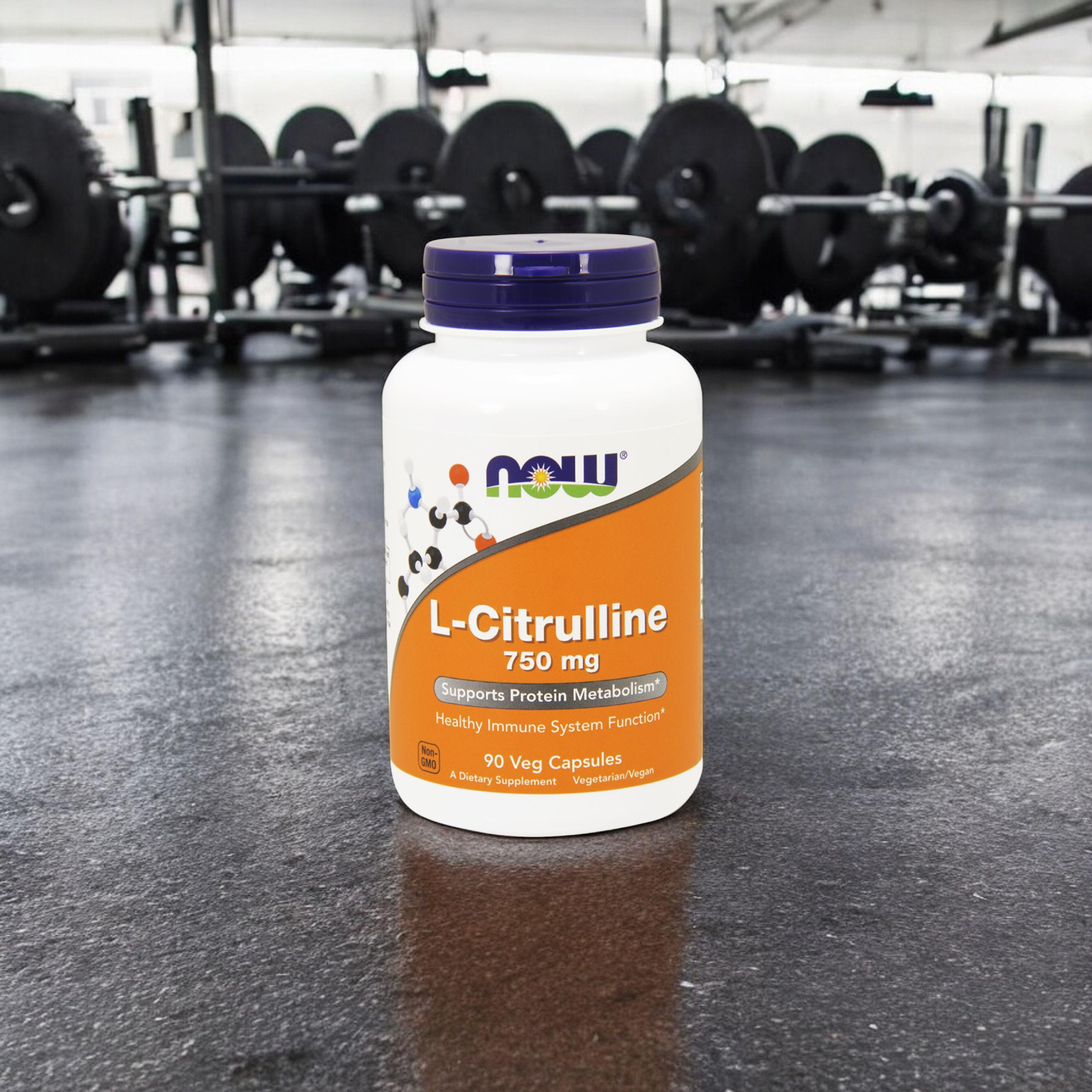 NOW L-Citrulline - 90vegcaps