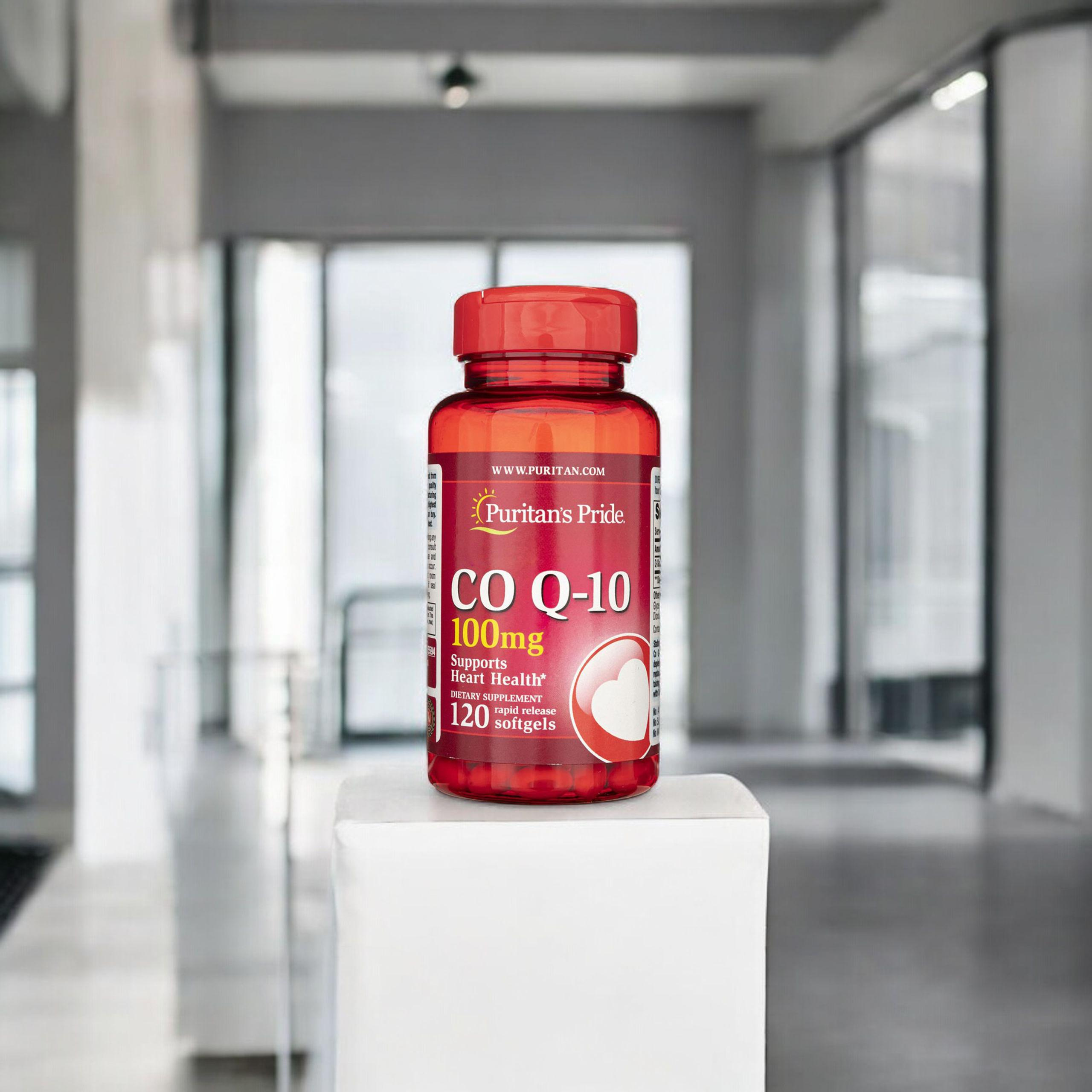 Puritan's Pride Coenzyme Q-10 100mg - 120softgels - Coenzyme Q10