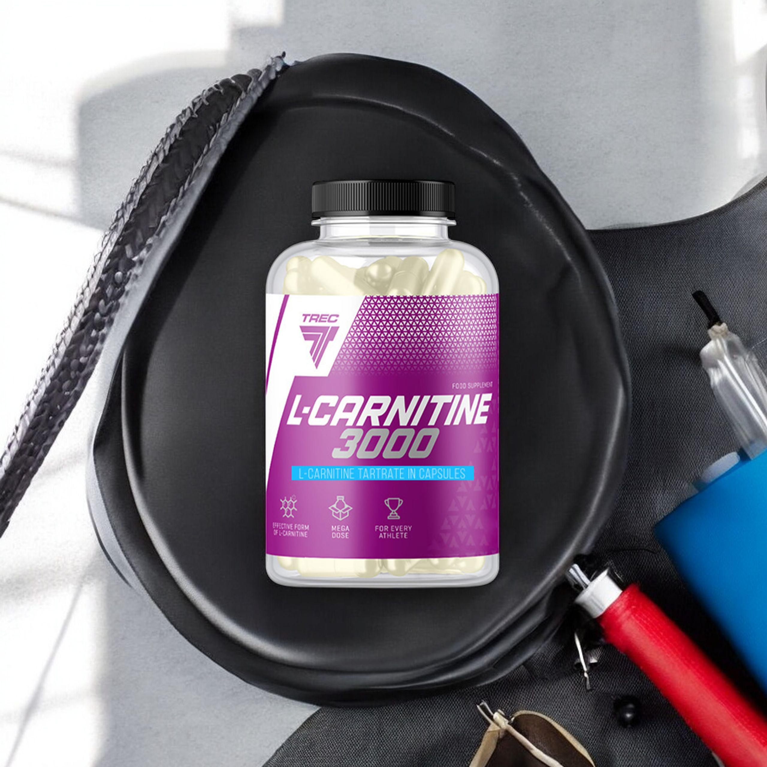 TREC L-Carnitine 3000 - 60caps. - L-Carnitine