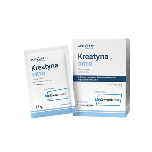 ACTIVLAB PHARMA - Créatine Orto - 10x25g - Raspberry