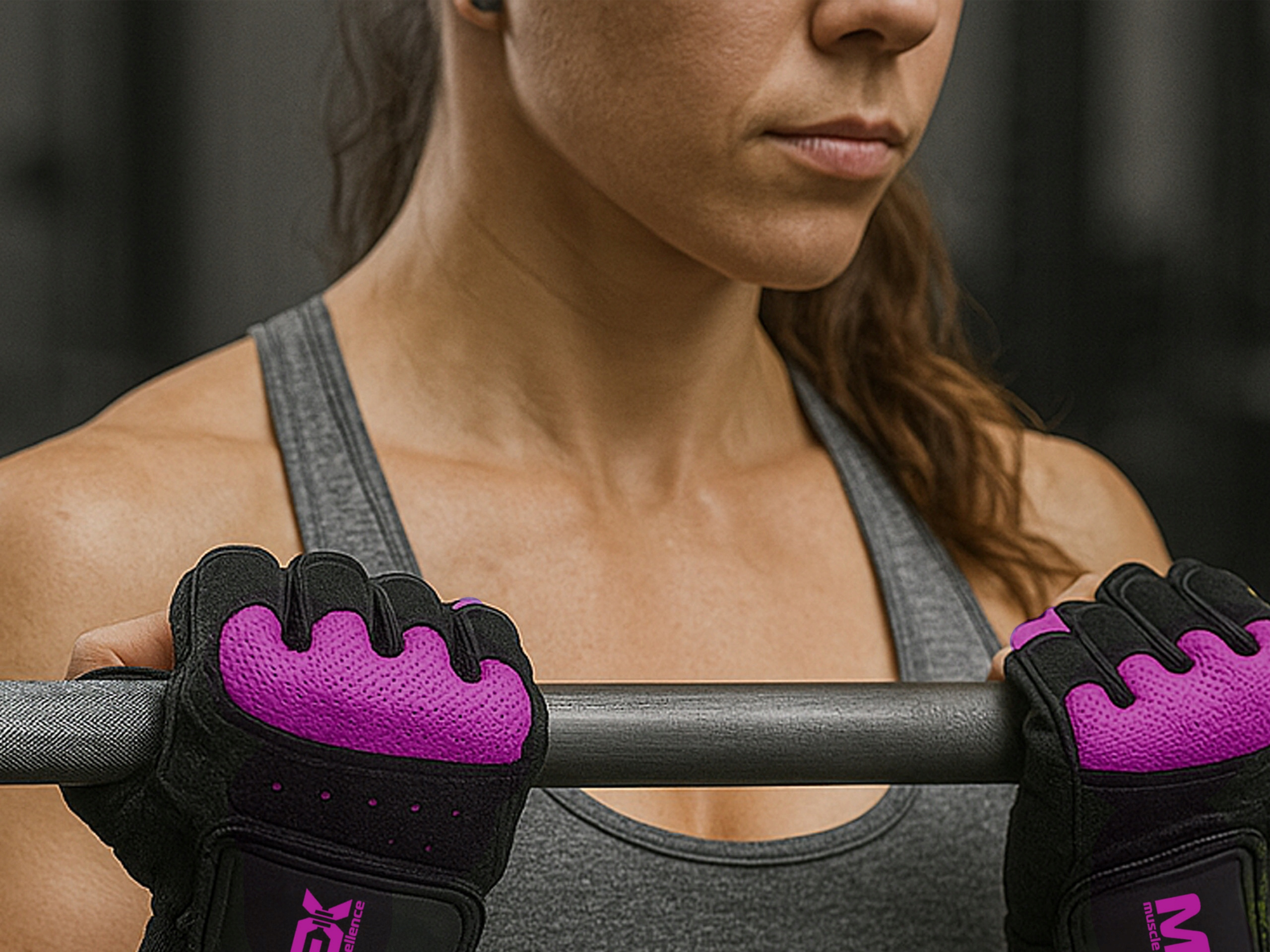 MEX W‑FIT Rękawice Damskie – Green - S